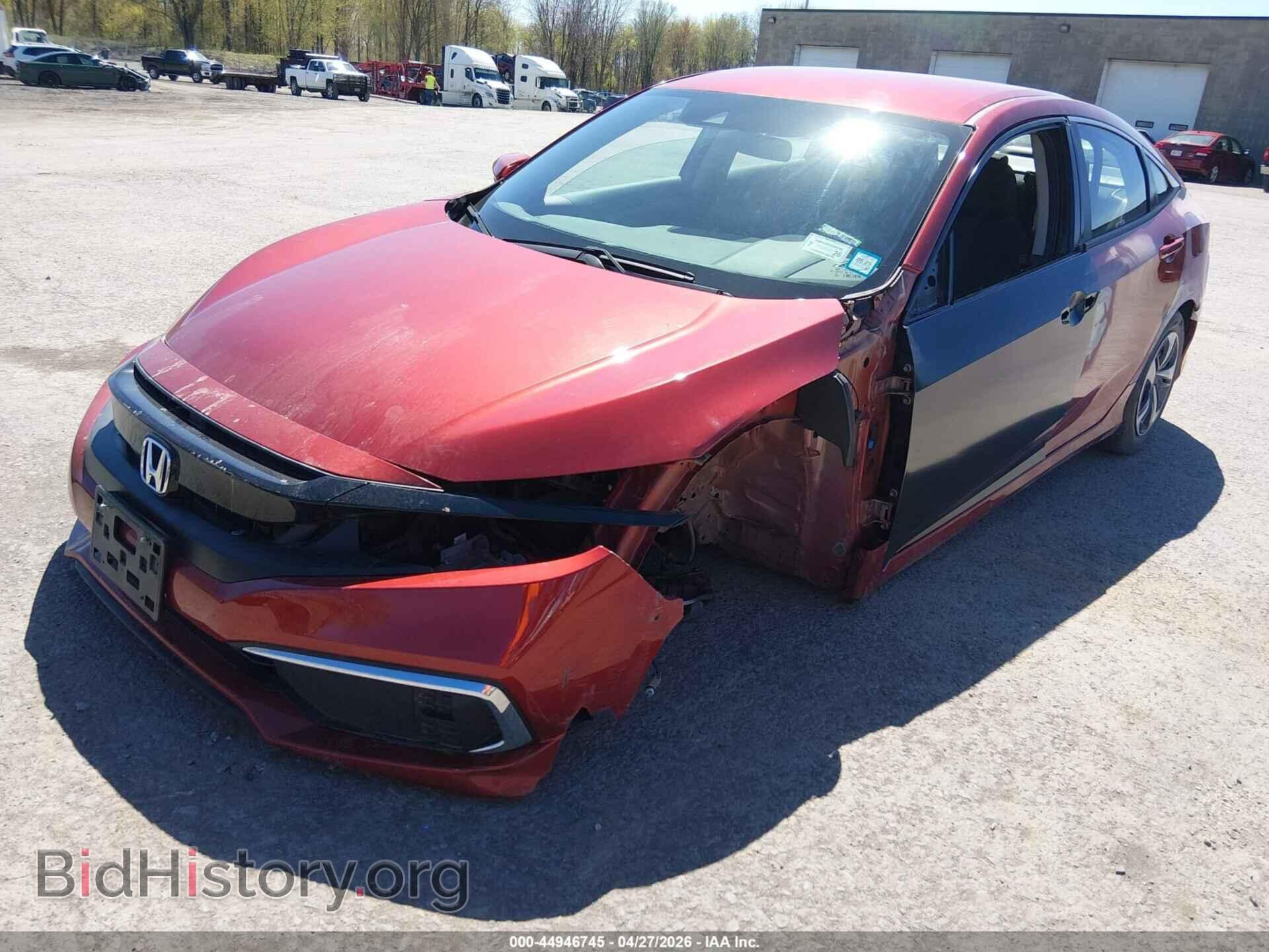 2021 HONDA CIVIC - VIN: 2HGFC2F68MH505232 - Фото 2