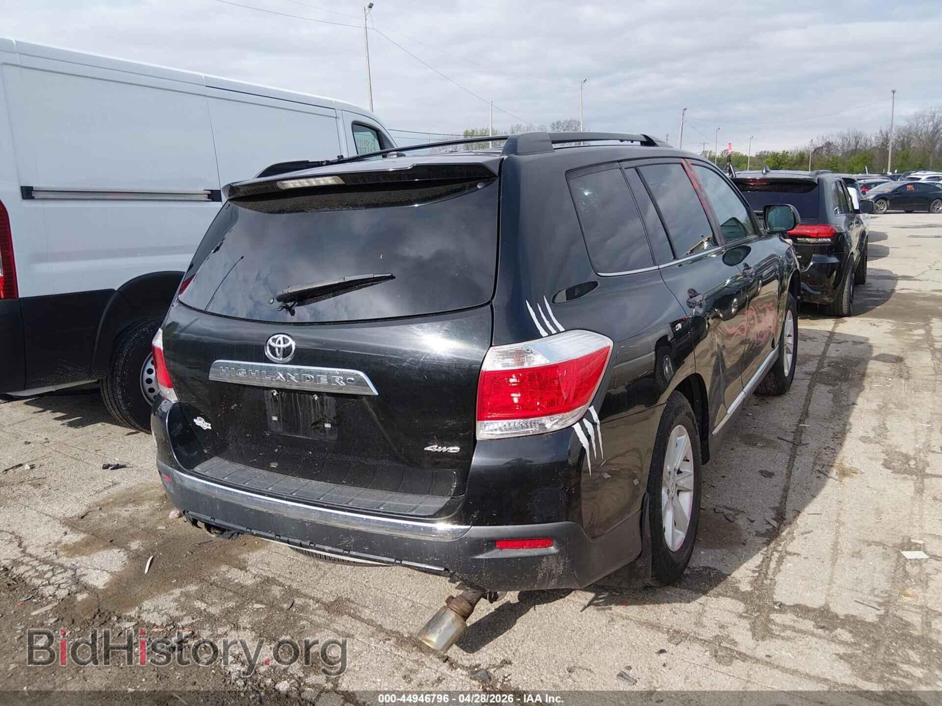 2012 TOYOTA HIGHLANDER - VIN: 5TDBK3EH9CS128404 - Фото 4