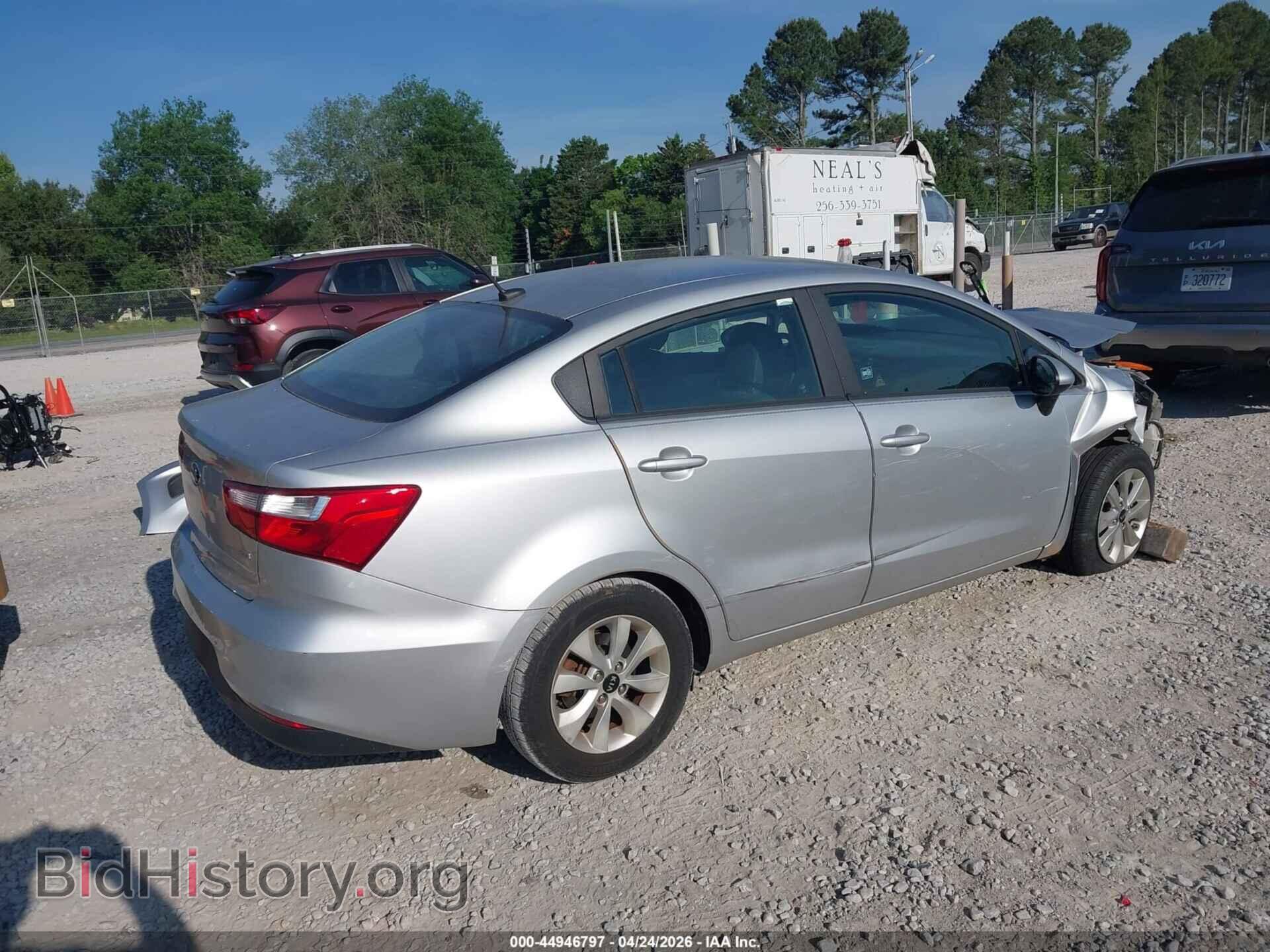 2017 KIA RIO - VIN: KNADM4A36H6062370 - Фото 4