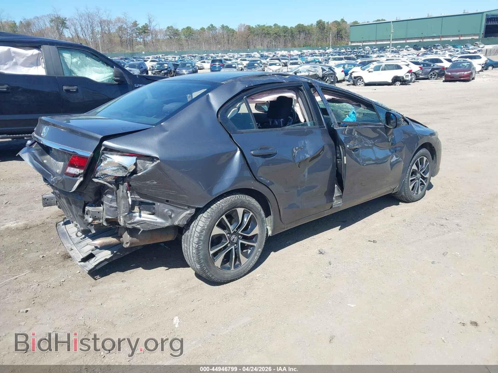 2013 HONDA CIVIC - VIN: 19XFB2F86DE058544 - Фото 4