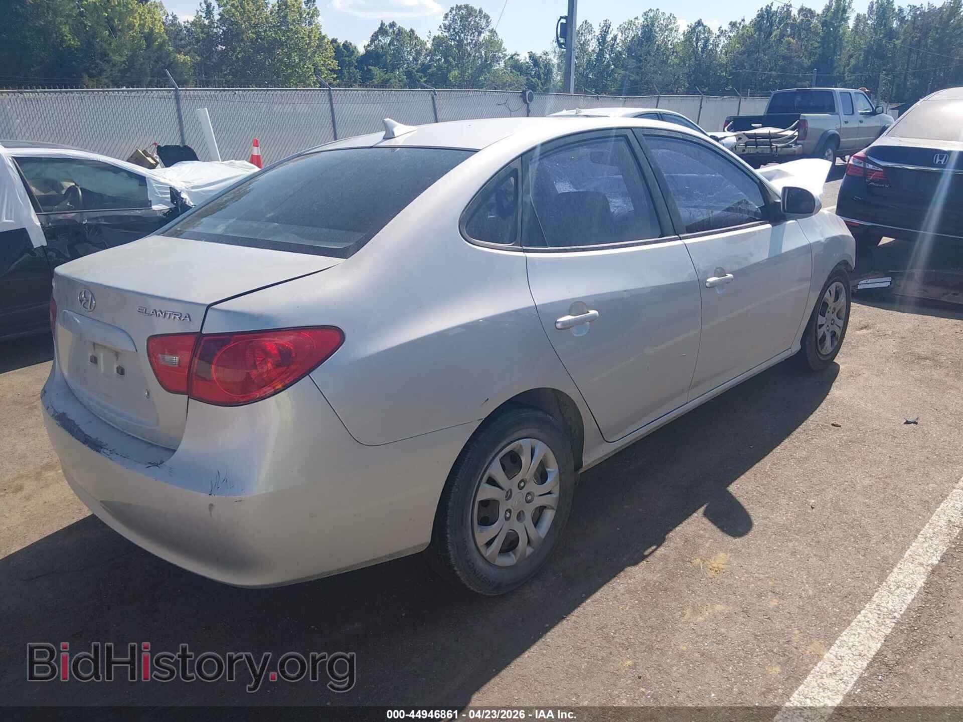 2009 HYUNDAI ELANTRA - VIN: KMHDU46D99U729977 - Фото 4