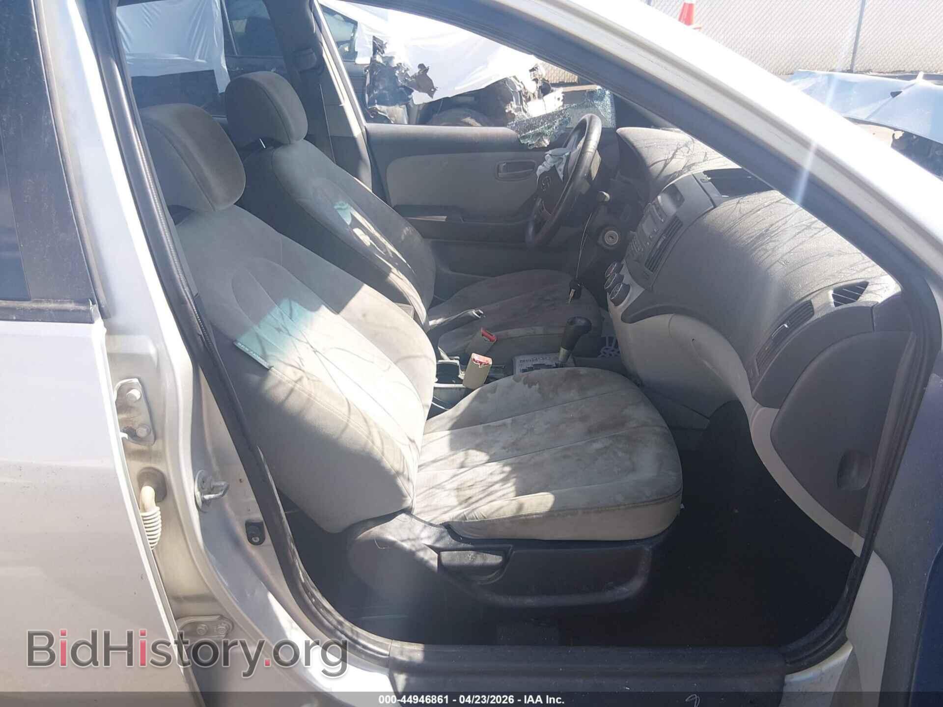 2009 HYUNDAI ELANTRA - VIN: KMHDU46D99U729977 - Фото 5