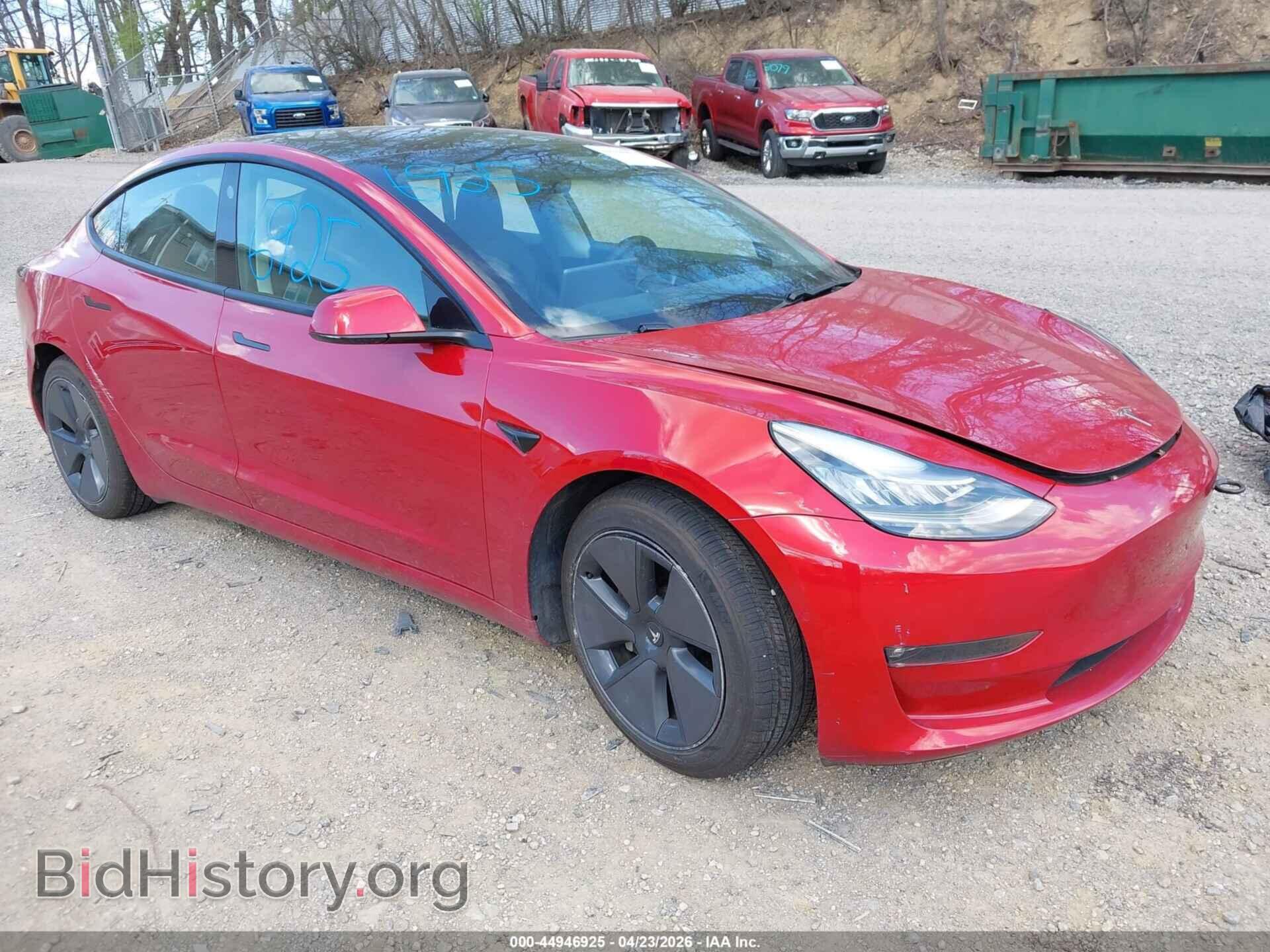 Photo 5YJ3E1EB5MF858912 - TESLA MODEL 3 2021