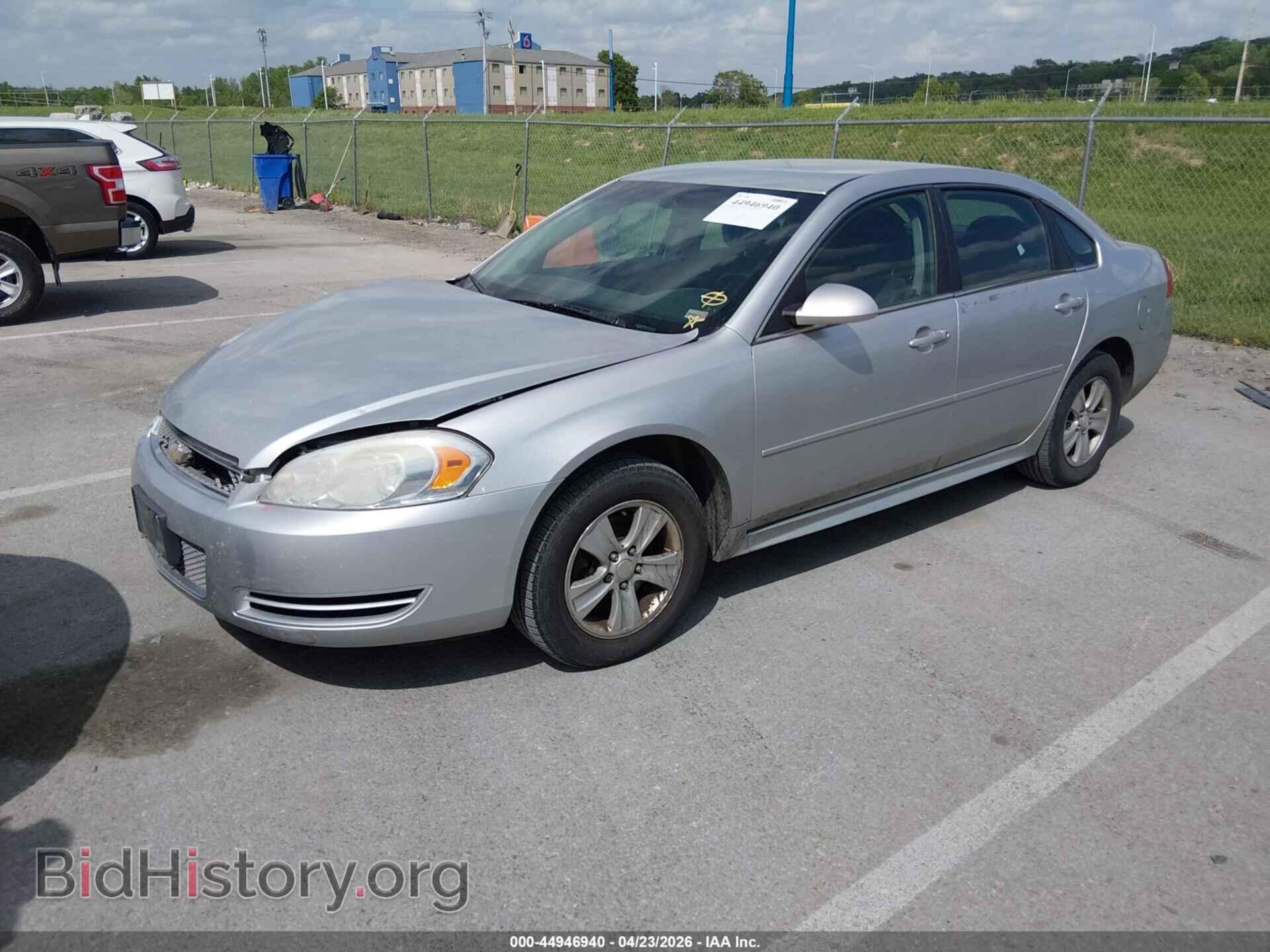 2012 CHEVROLET IMPALA - VIN: 2G1WF5E32C1272463 - Фото 2