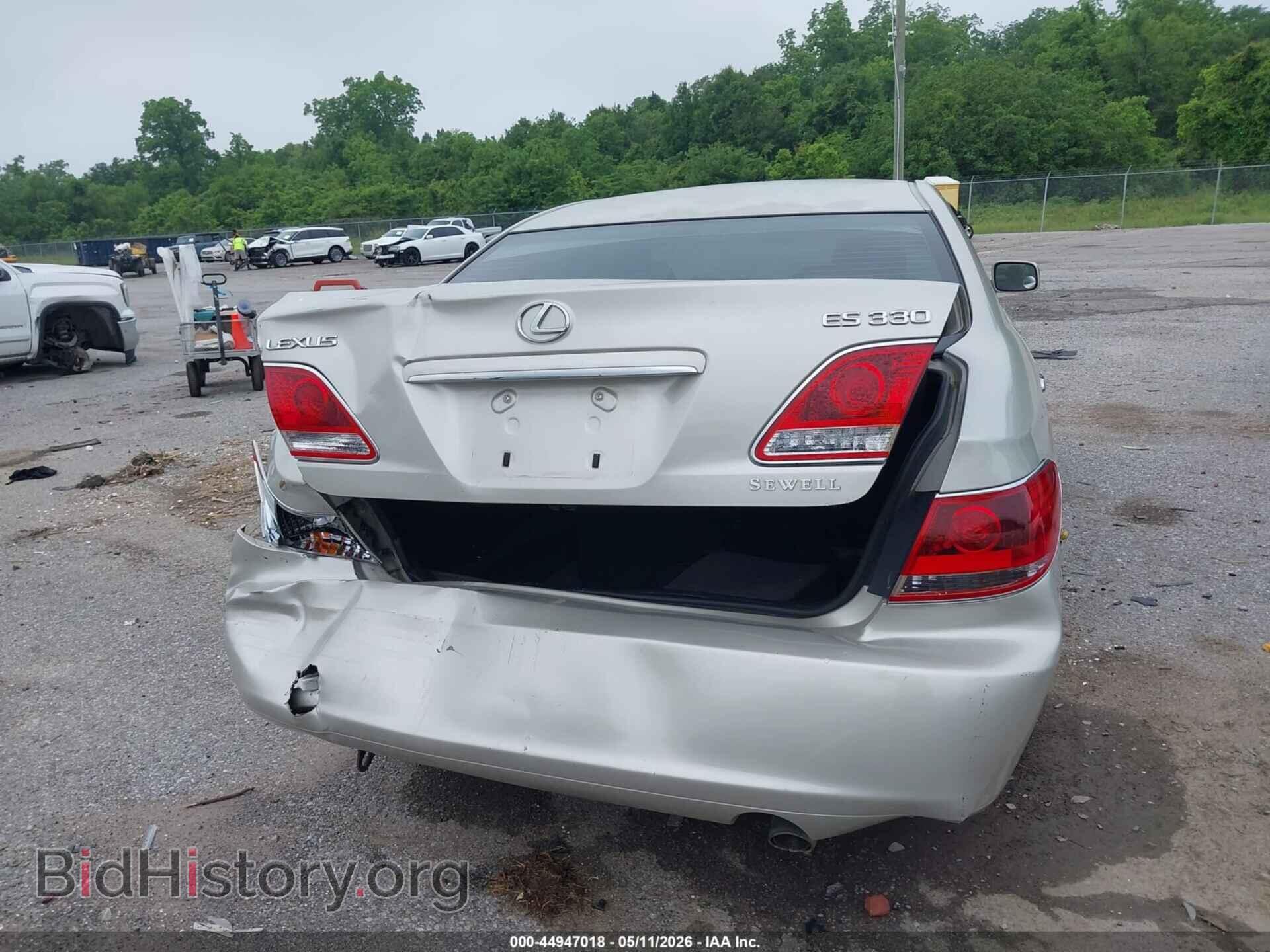 2005 LEXUS ES 330 - VIN: JTHBA30G955129772 - Photo 6
