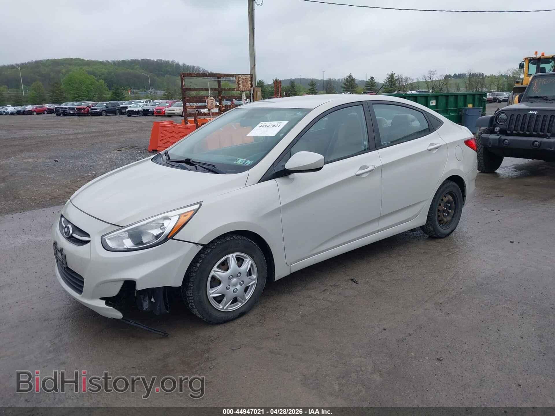 2016 HYUNDAI ACCENT - VIN: KMHCT4AE7GU982341 - Фото 2