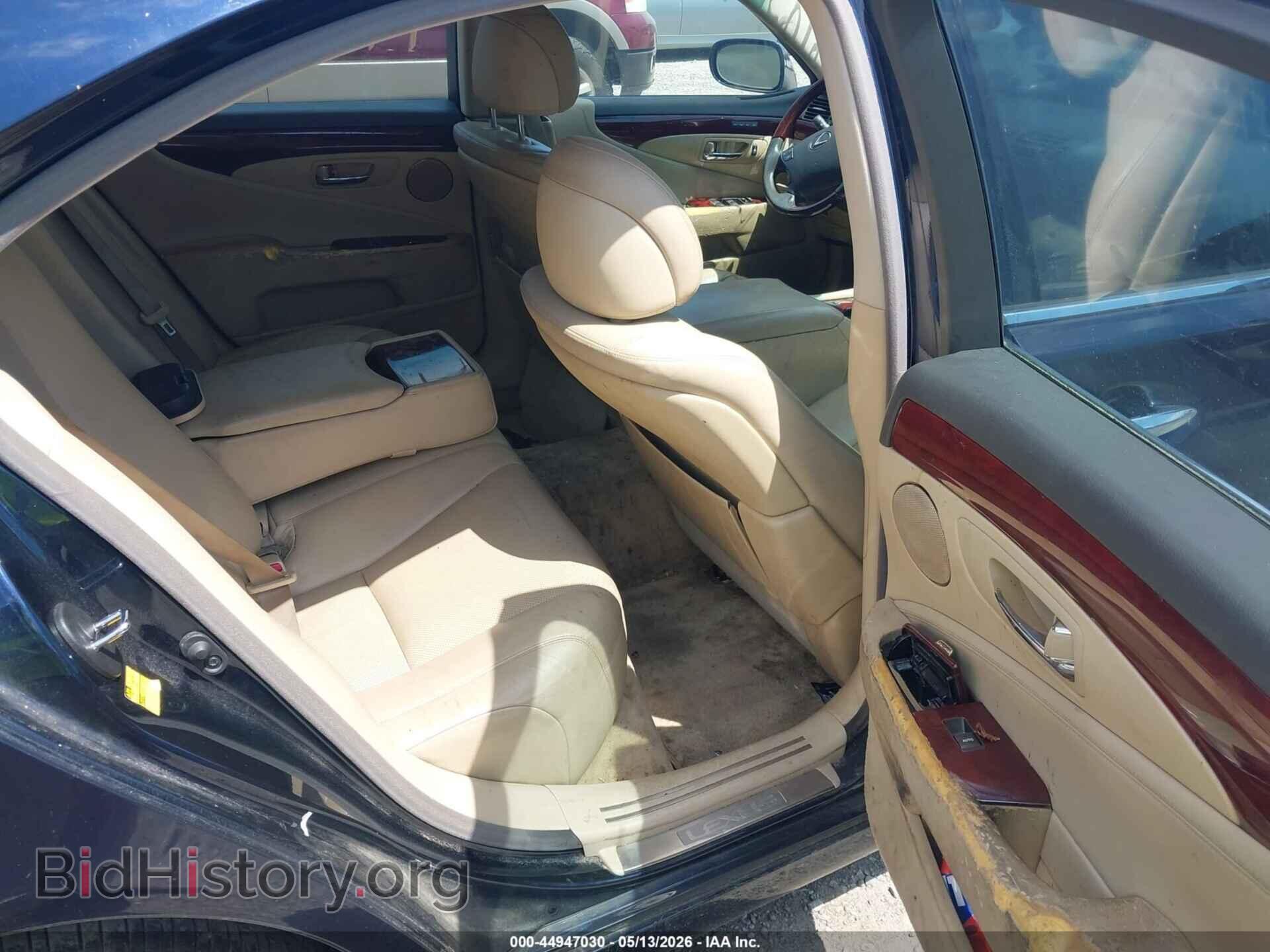 2008 LEXUS LS 460 - VIN: JTHBL46F385075436 - Фото 8