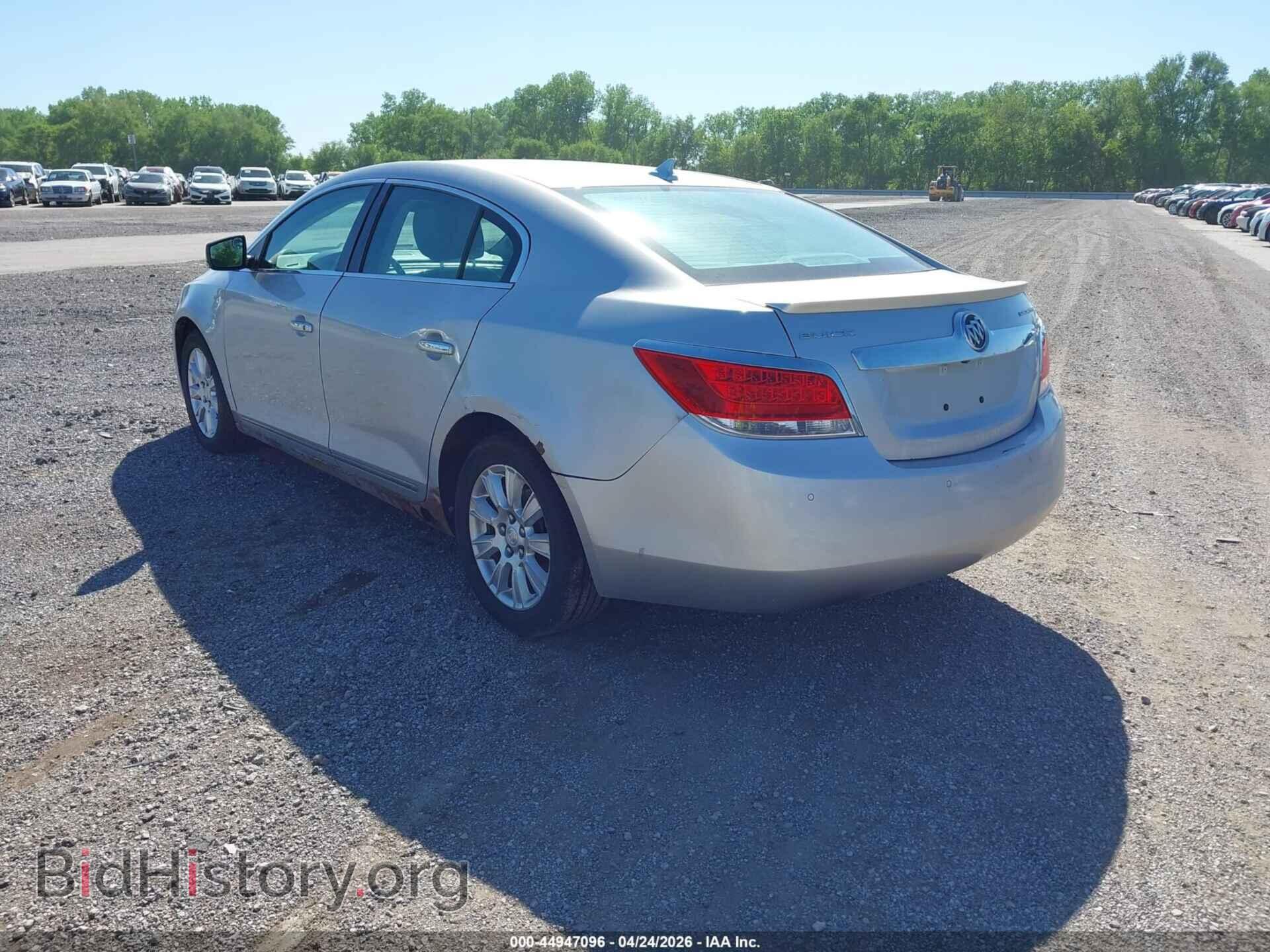 2012 BUICK LACROSSE - VIN: 1G4GD5ER7CF340721 - Фото 3