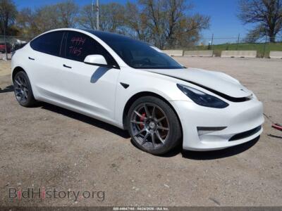 2021 Tesla MODEL 3 Performance Dual Motor All-Wheel Drive, белый — VIN 5YJ3E1EC1MF065406, IAAI