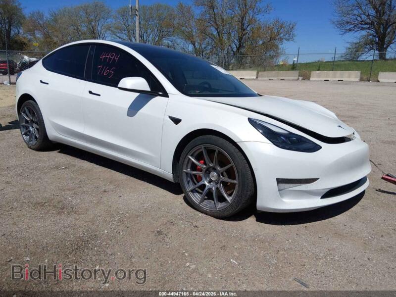 2021 Tesla MODEL 3 (VIN 5YJ3E1EC1MF065406) — фото 1 из 19, IAAI, повреждение: левая передняя часть
