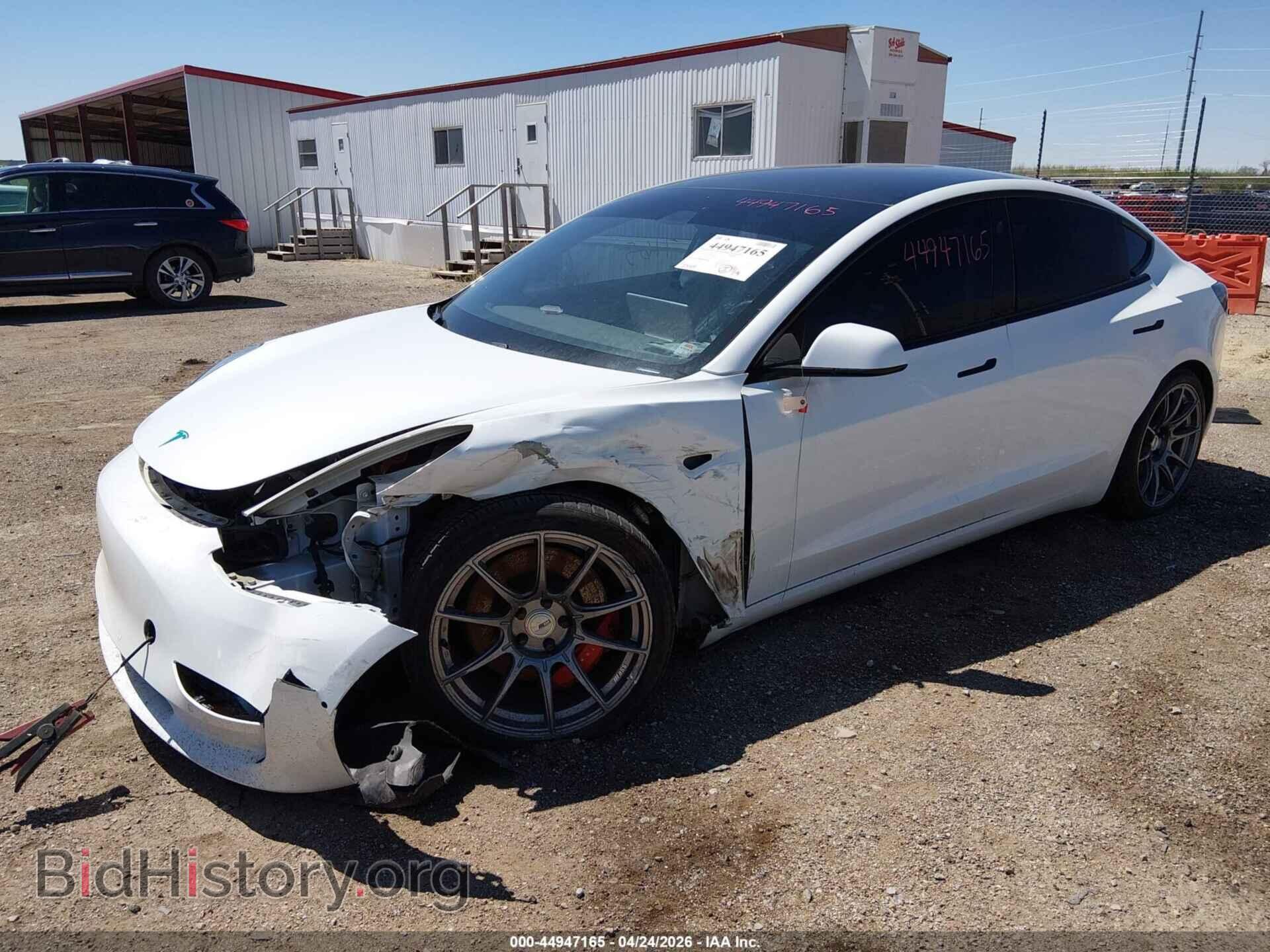 2021 TESLA MODEL 3 - VIN: 5YJ3E1EC1MF065406 - Фото 2