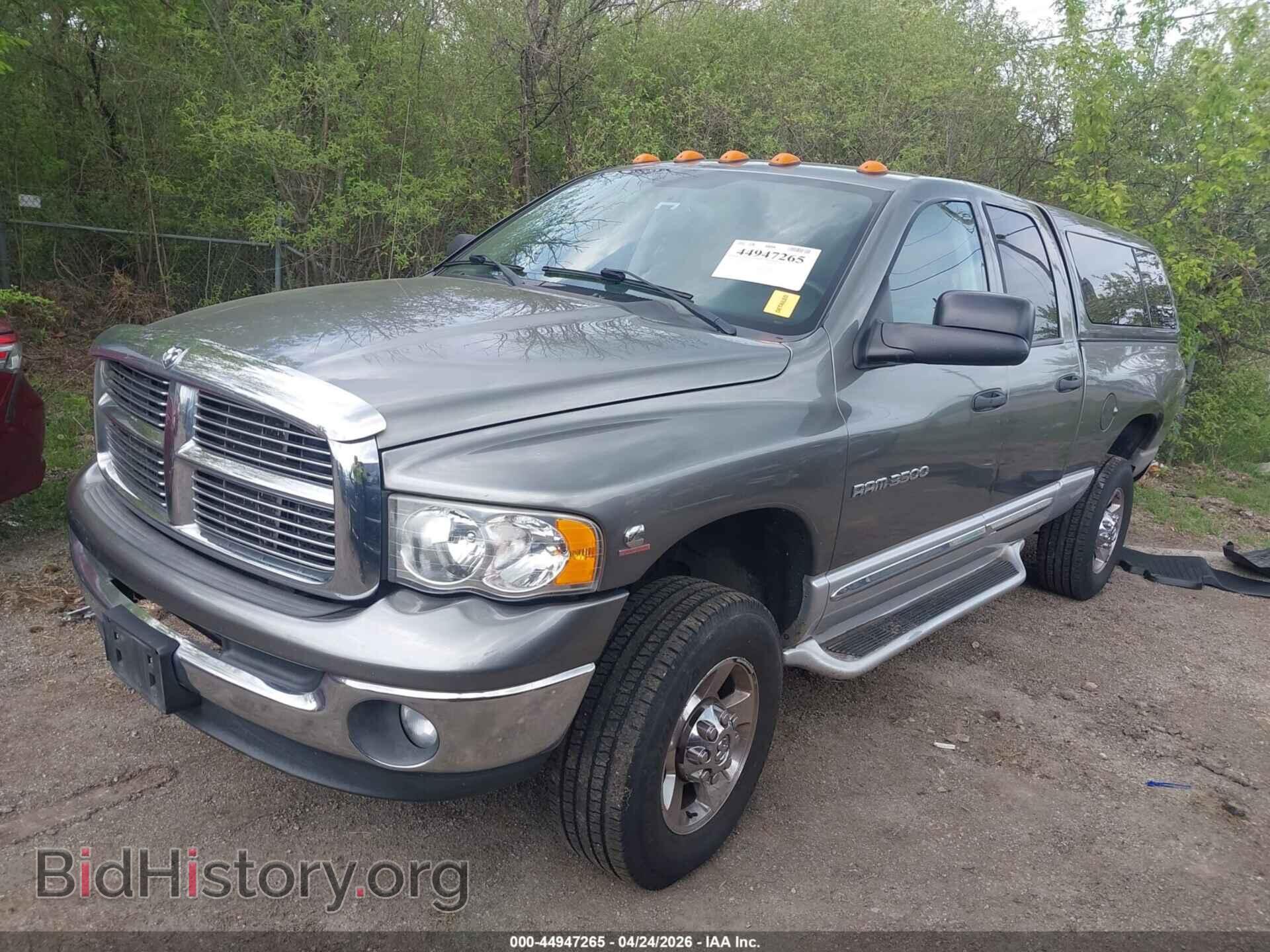 2005 DODGE RAM 3500 - VIN: 3D7LS38C15G804274 - Фото 2