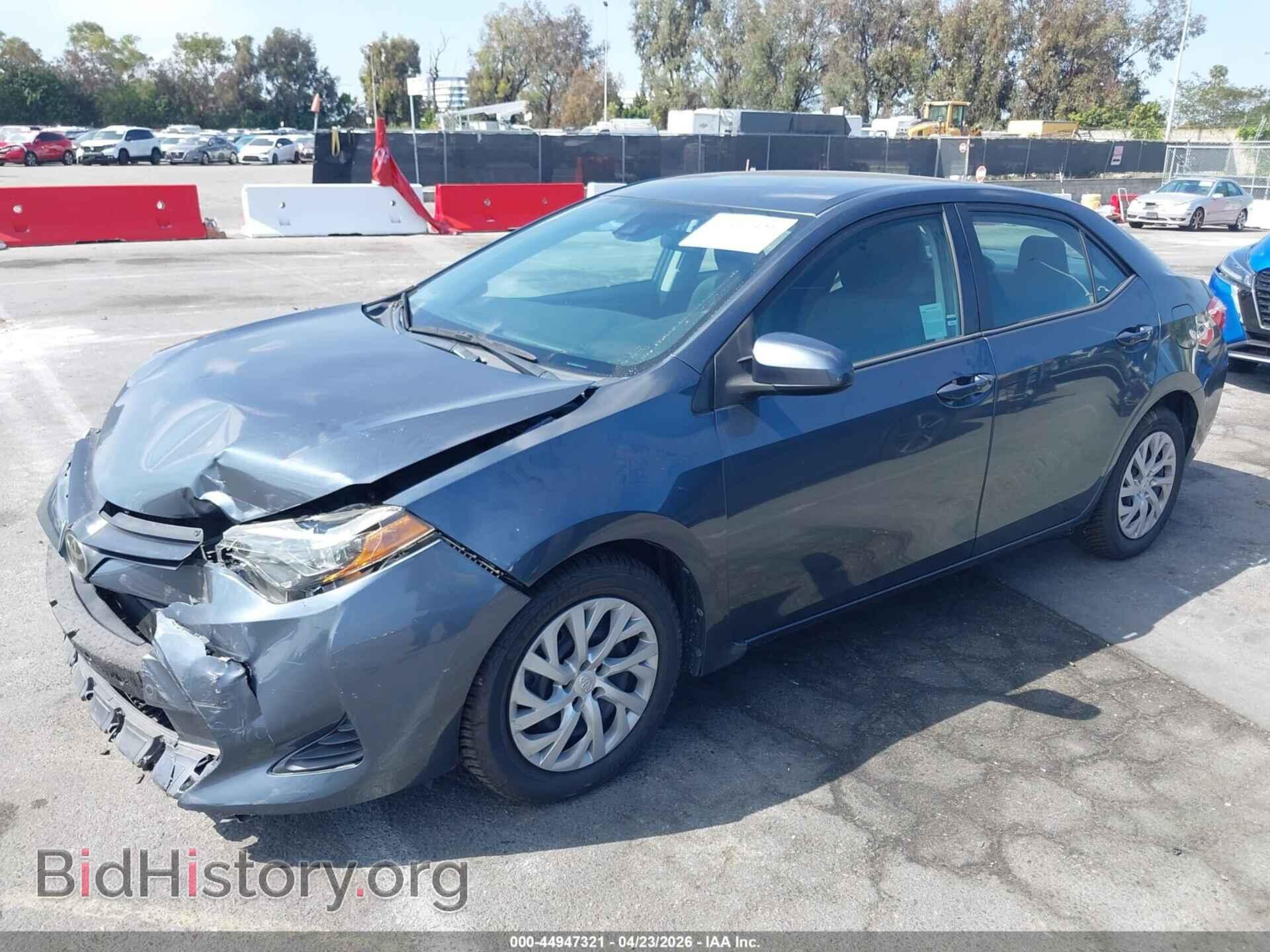 2019 TOYOTA COROLLA - VIN: 2T1BURHEXKC162499 - Фото 2