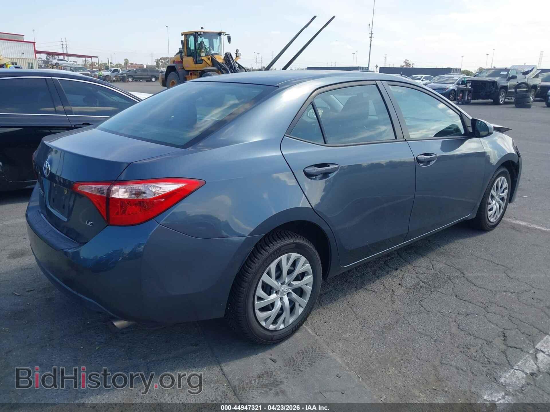 2019 TOYOTA COROLLA - VIN: 2T1BURHEXKC162499 - Фото 4
