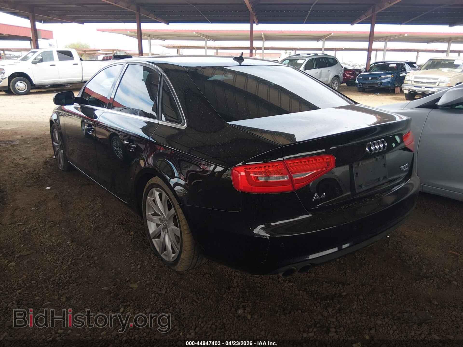 2013 AUDI A4 - VIN: WAUFFAFL2DN004847 - Photo 3