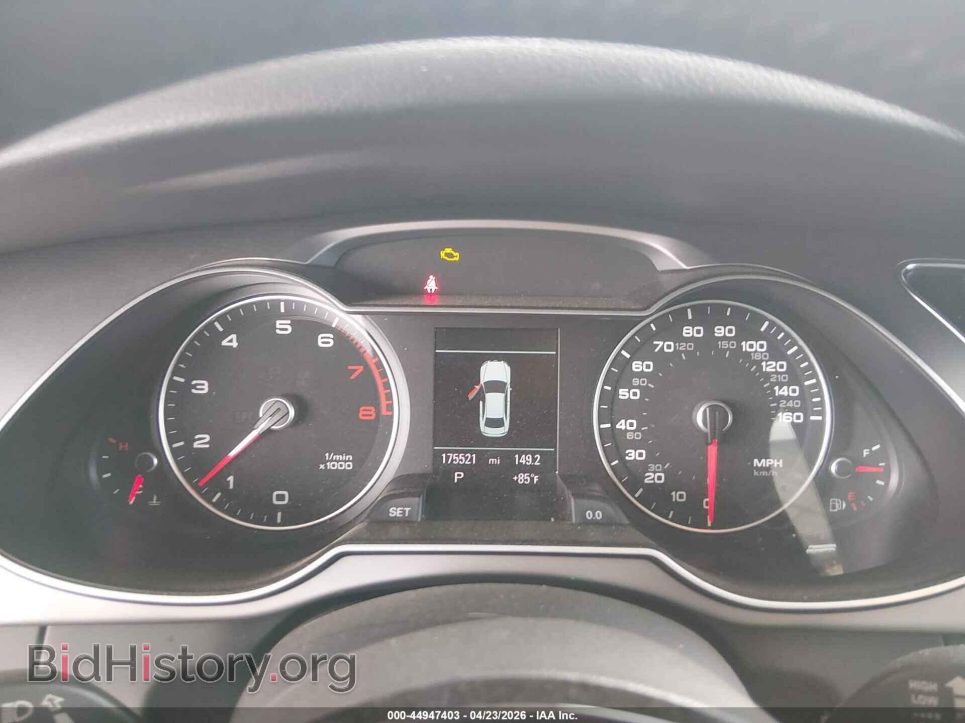 2013 AUDI A4 - VIN: WAUFFAFL2DN004847 - Photo 7