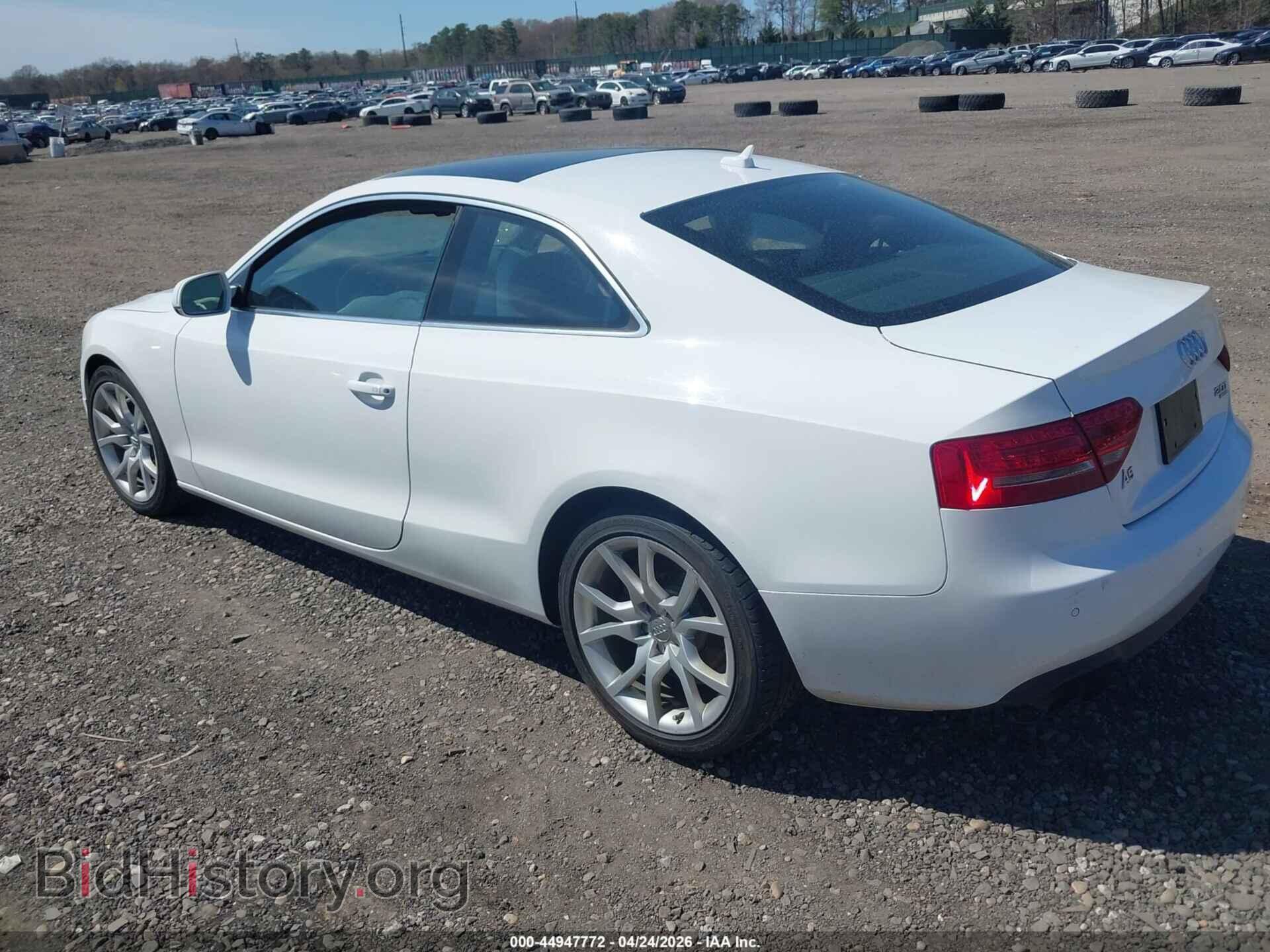 2012 AUDI A5 - VIN: WAULFAFR8CA022489 - Фото 3