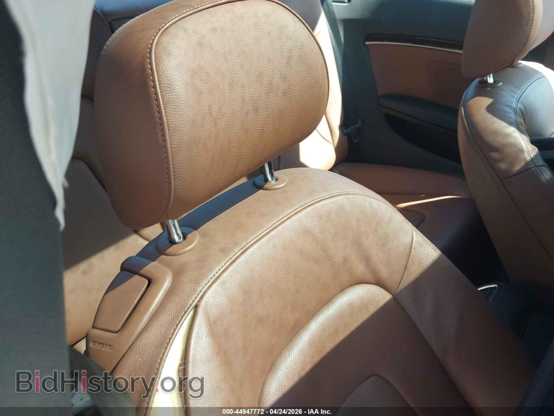 2012 AUDI A5 - VIN: WAULFAFR8CA022489 - Фото 8