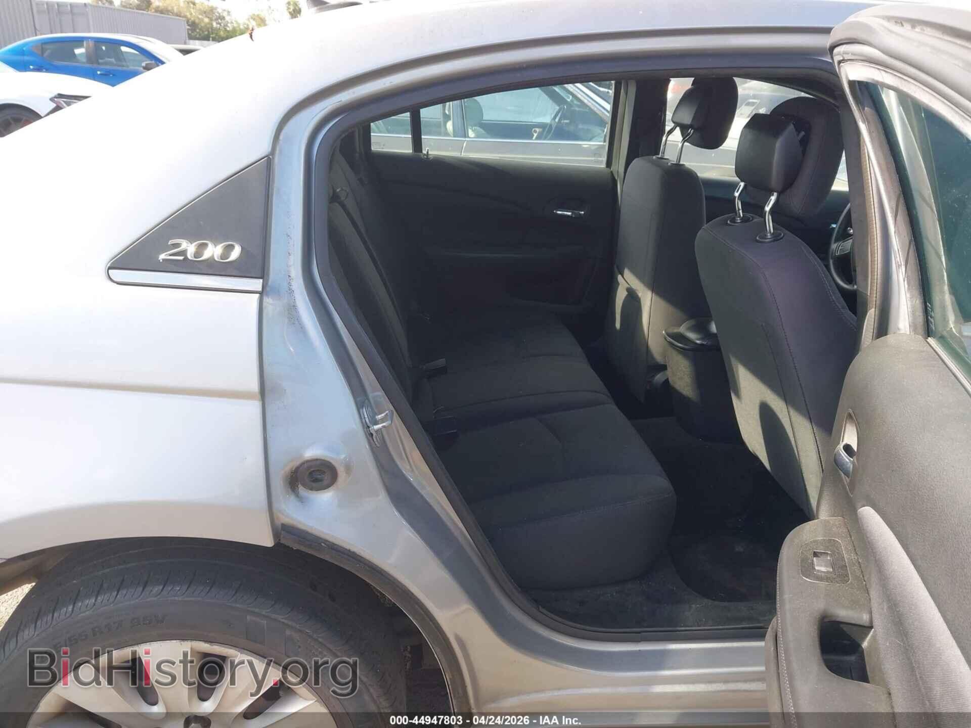 2014 CHRYSLER 200 - VIN: 1C3CCBAB3EN125220 - Фото 8