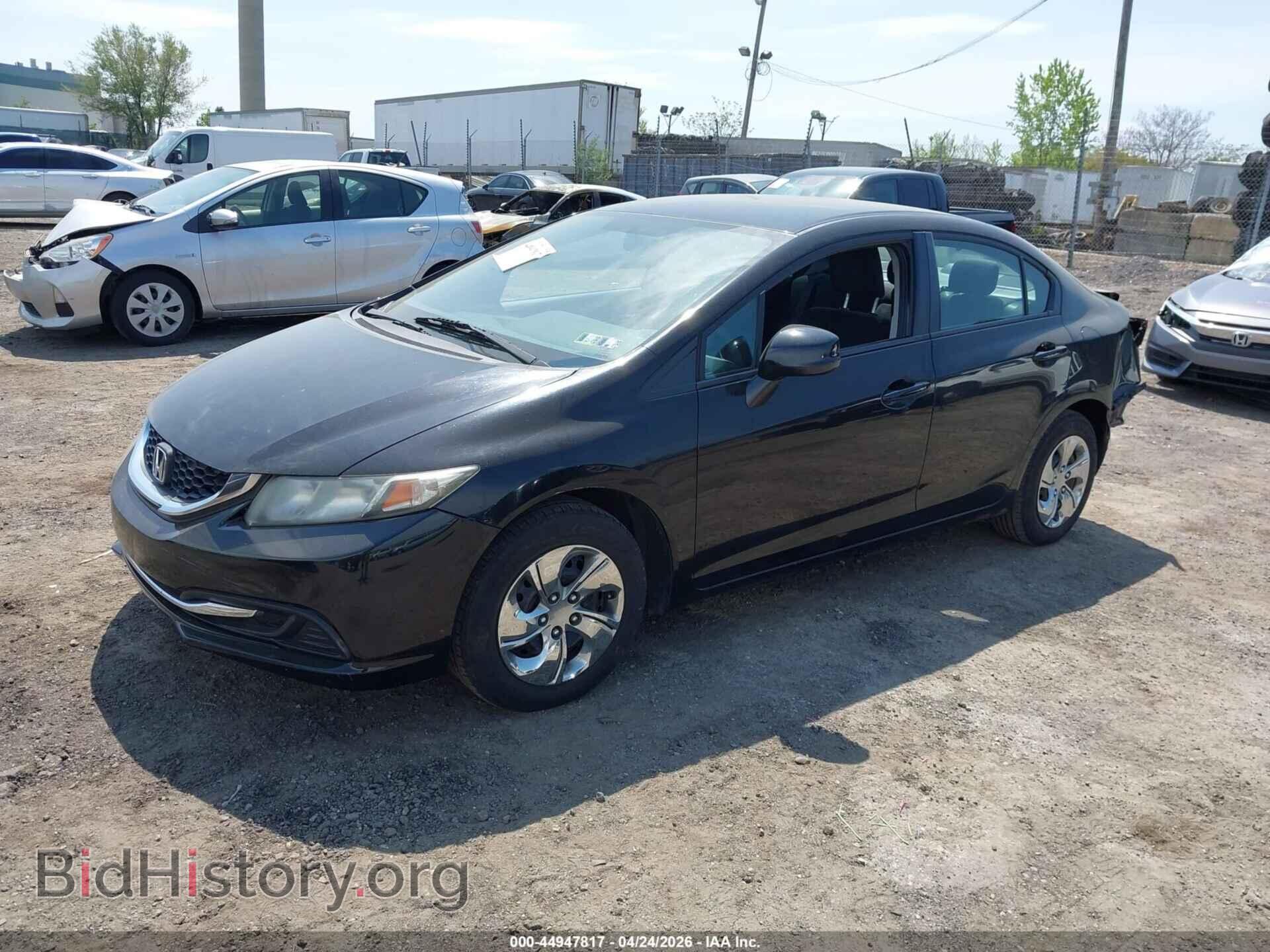 2013 HONDA CIVIC - VIN: 19XFB2F53DE244466 - Фото 2