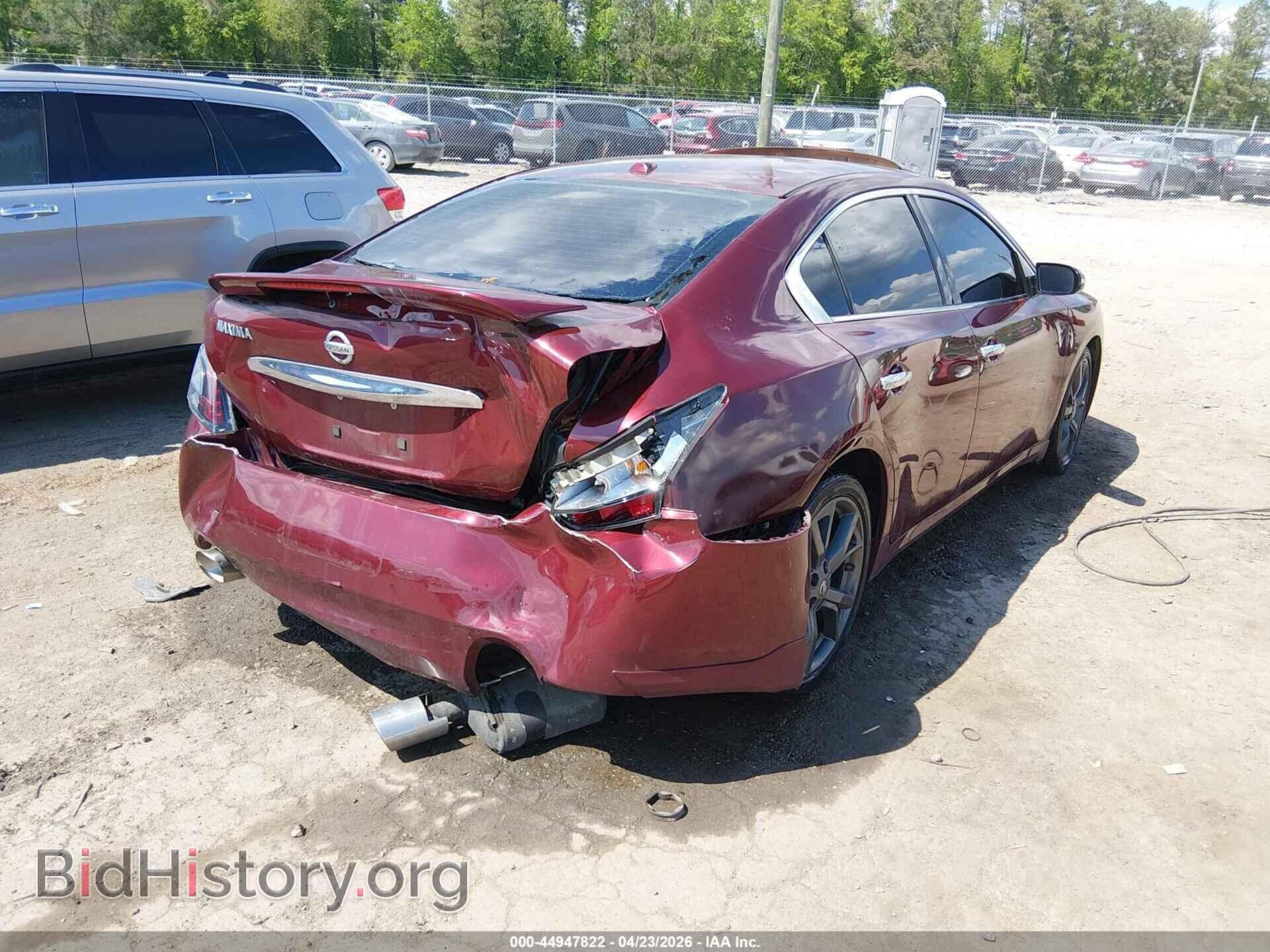 2013 NISSAN MAXIMA - VIN: 1N4AA5AP8DC810125 - Фото 4