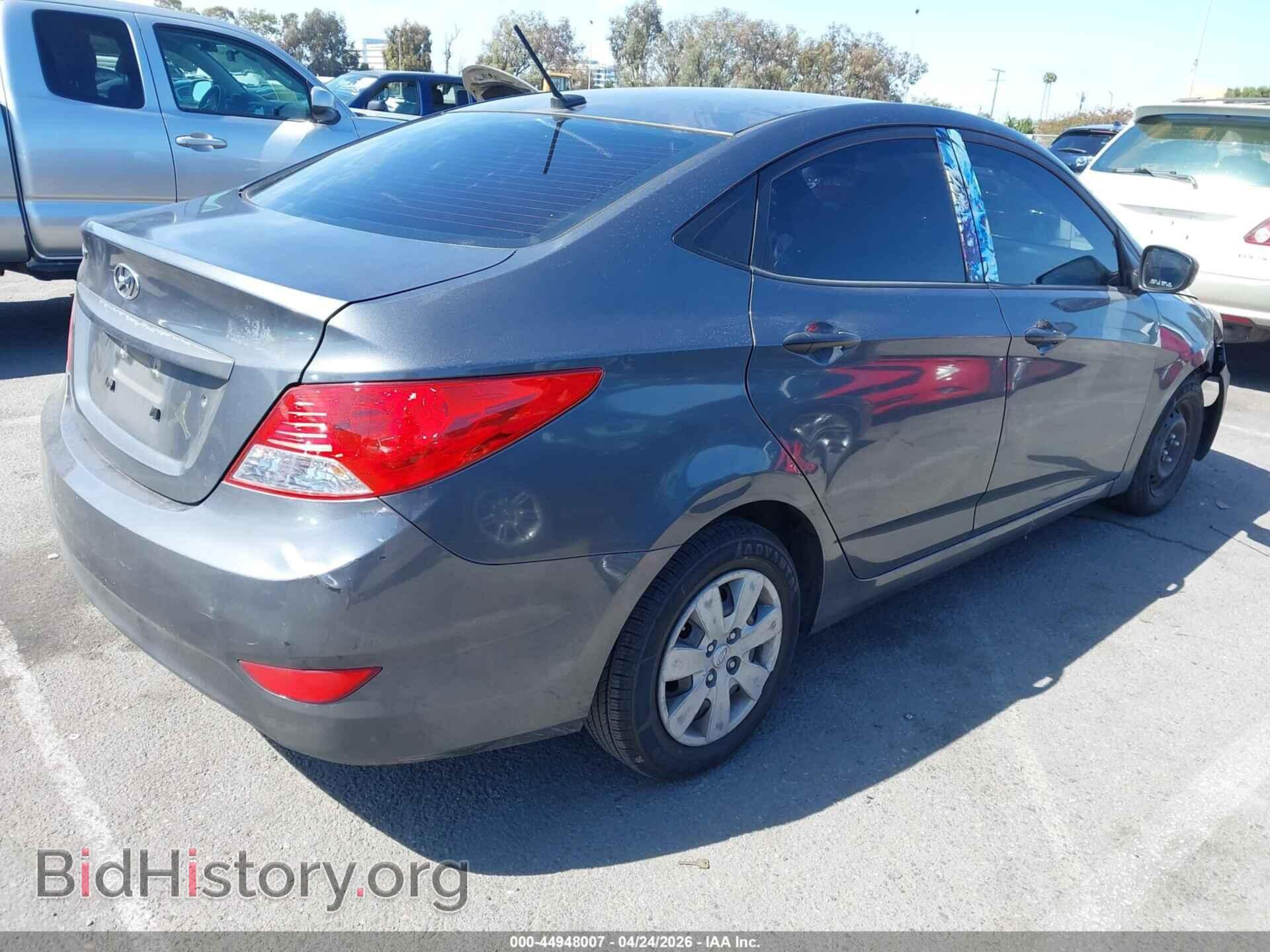 2012 HYUNDAI ACCENT - VIN: KMHCT4AE0CU094802 - Фото 4