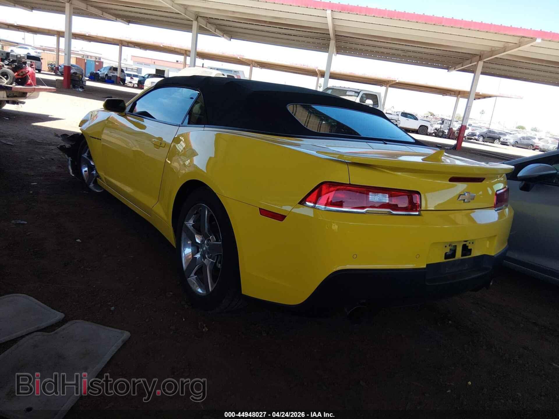 2015 CHEVROLET CAMARO - VIN: 2G1FD3D39F9279265 - Фото 3