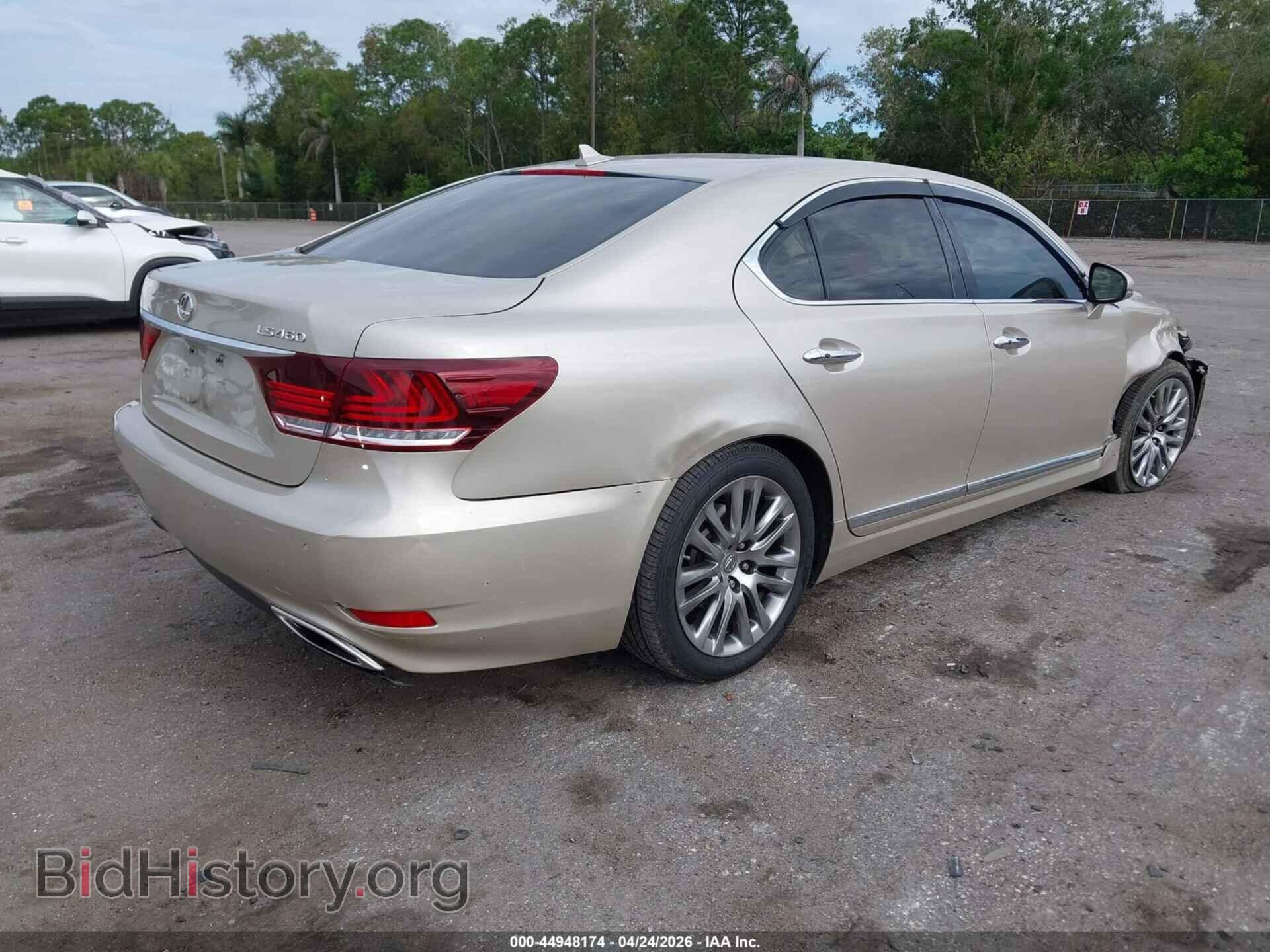2013 LEXUS LS 460 - VIN: JTHBL5EF8D5121957 - Photo 4
