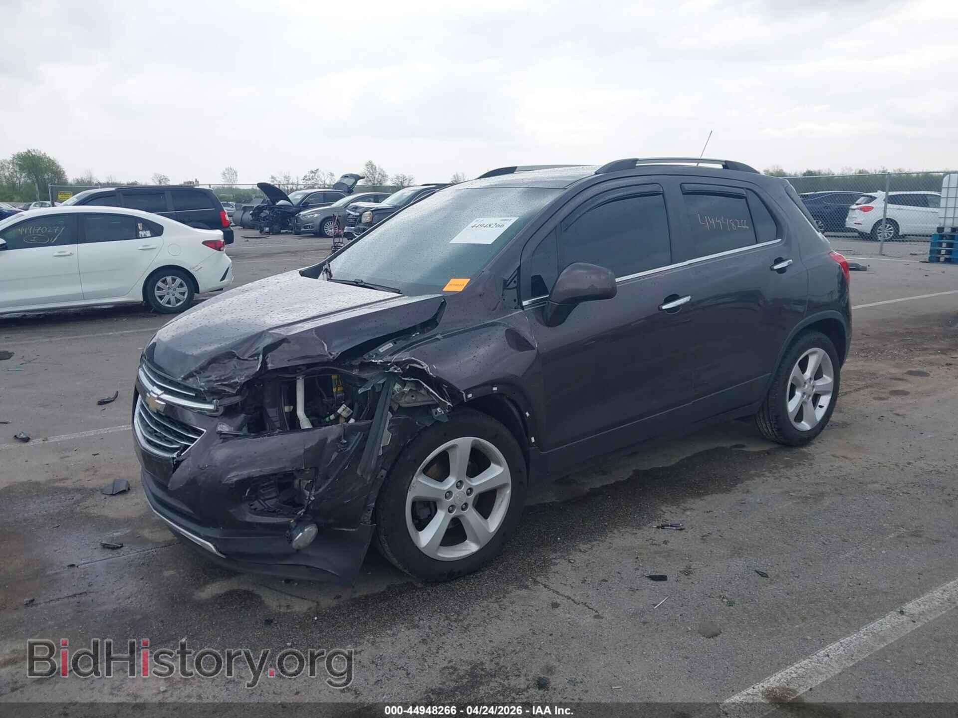 2016 CHEVROLET TRAX - VIN: 3GNCJMSB4GL115785 - Фото 2