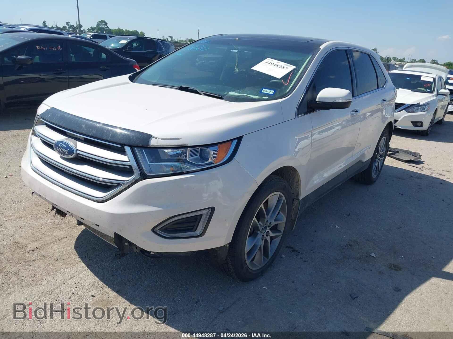 2017 FORD EDGE - VIN: 2FMPK4K80HBC69415 - Фото 2