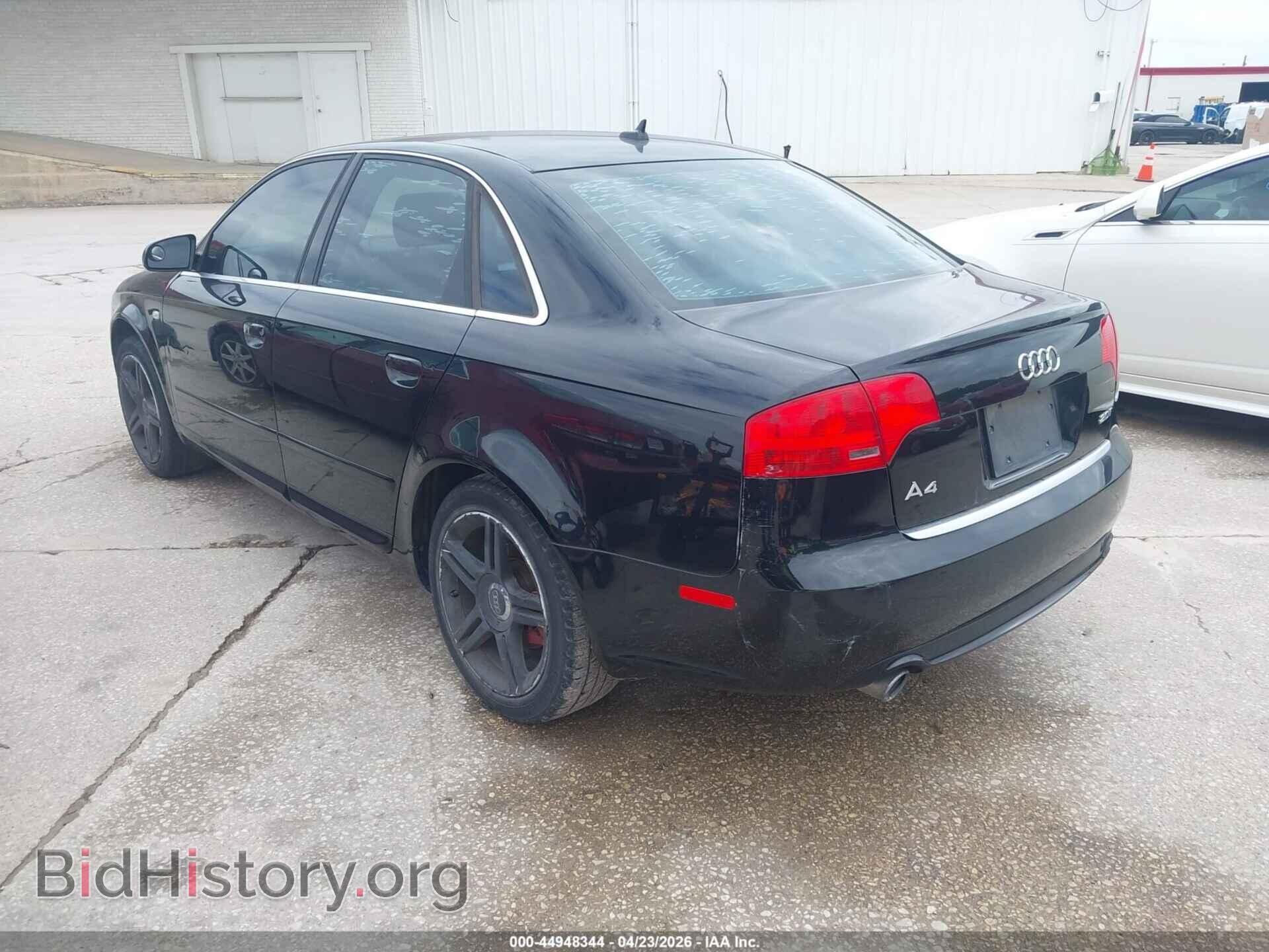 2008 AUDI A4 - VIN: WAUAF78E48A042069 - Фото 3