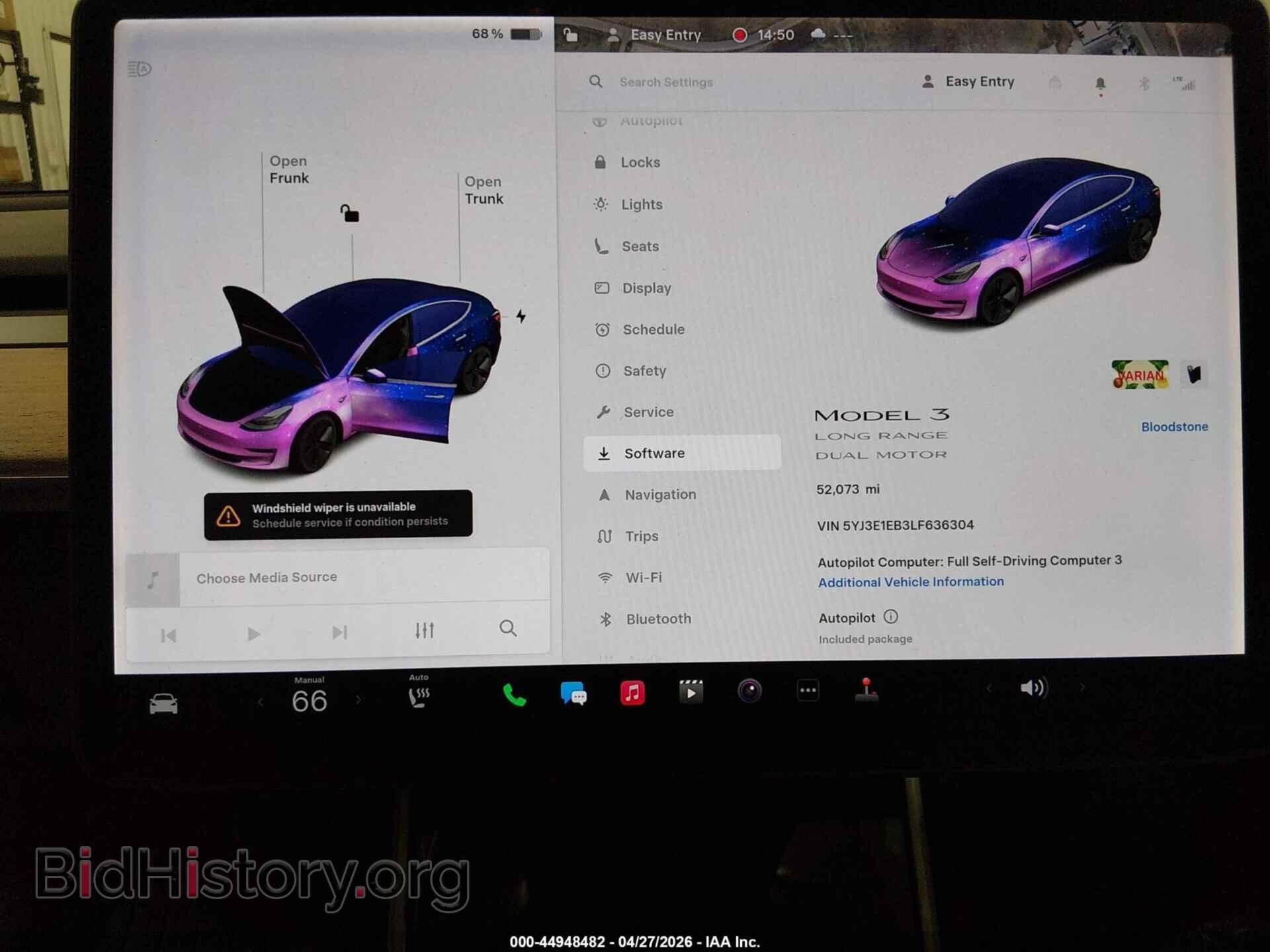 2020 TESLA MODEL 3 - VIN: 5YJ3E1EB3LF636304 - Фото 7