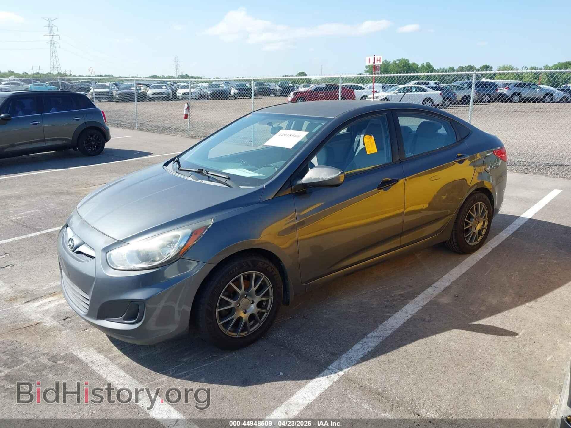 2013 HYUNDAI ACCENT - VIN: KMHCT4AE0DU298498 - Фото 2