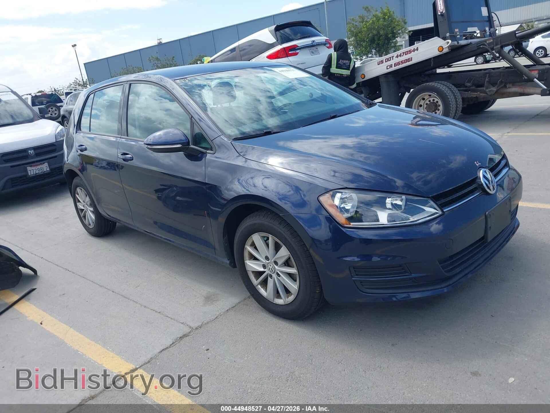 Photo 3VW217AU5HM038975 - VOLKSWAGEN GOLF 2017