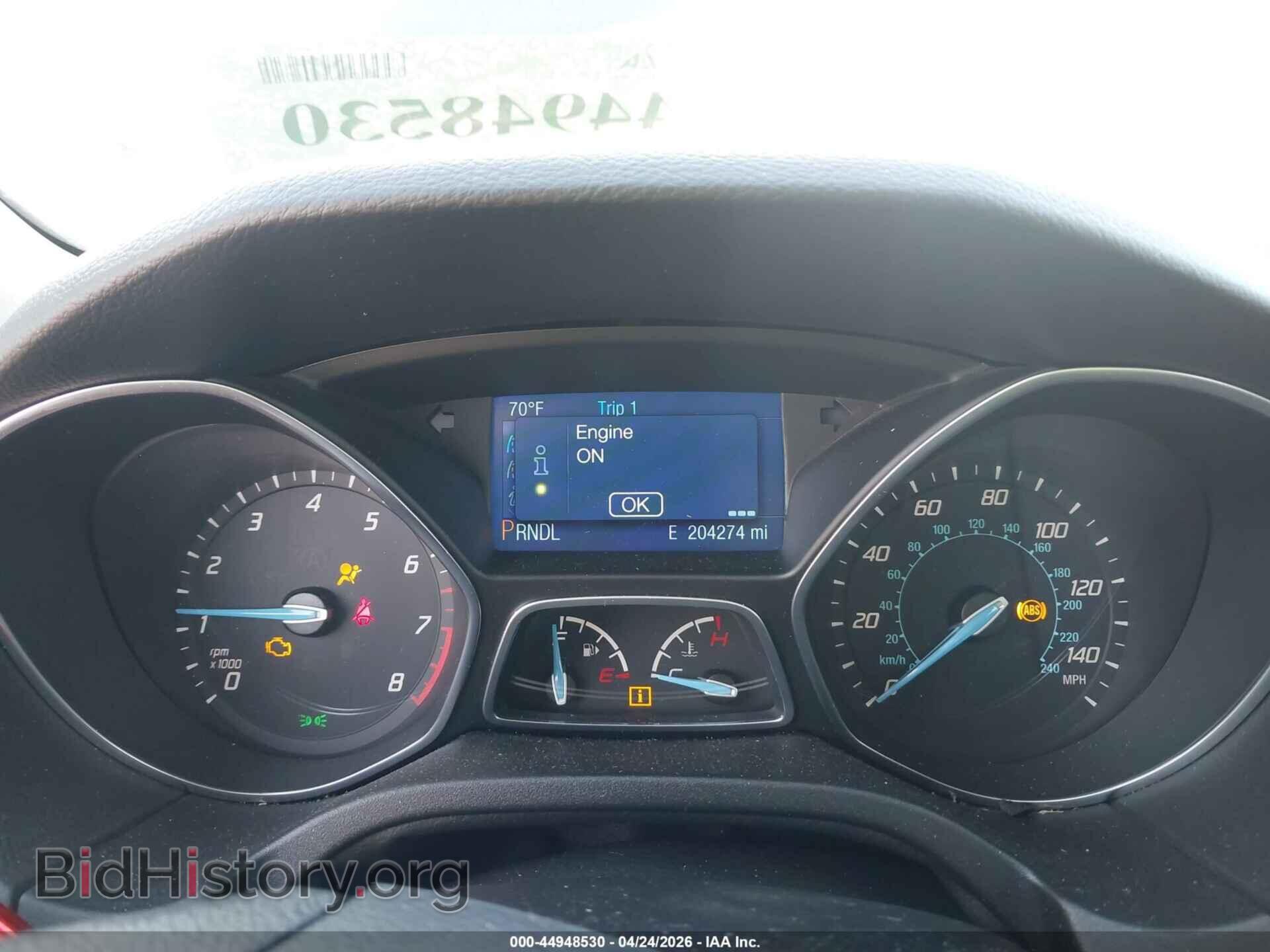 2014 FORD FOCUS - VIN: 1FADP3F23EL297624 - Фото 7