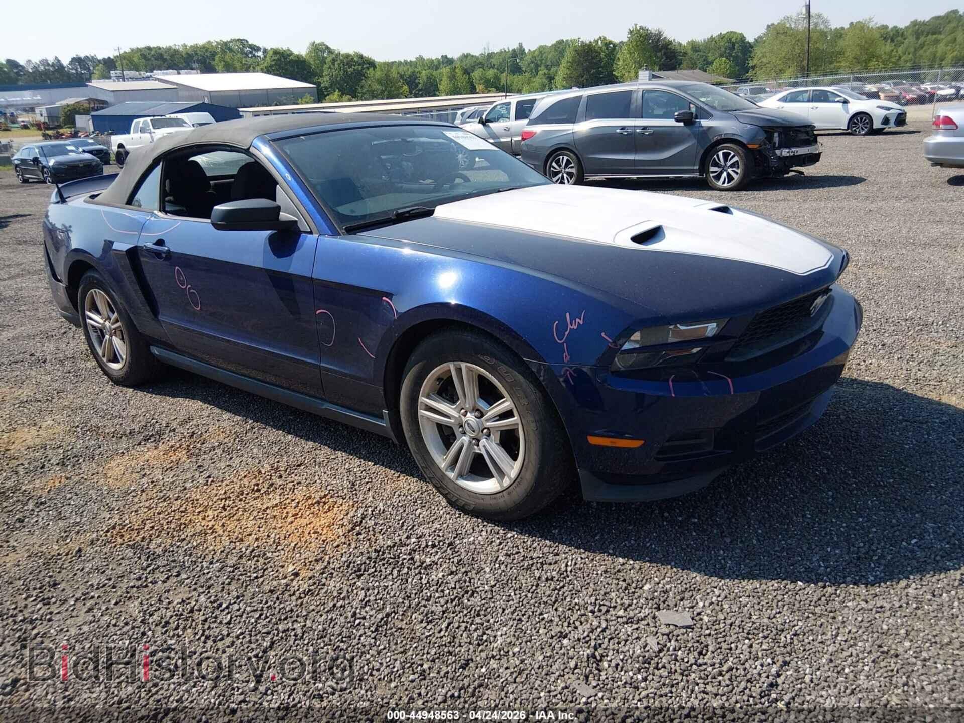 Photo 1ZVBP8EM6C5208127 - FORD MUSTANG 2012