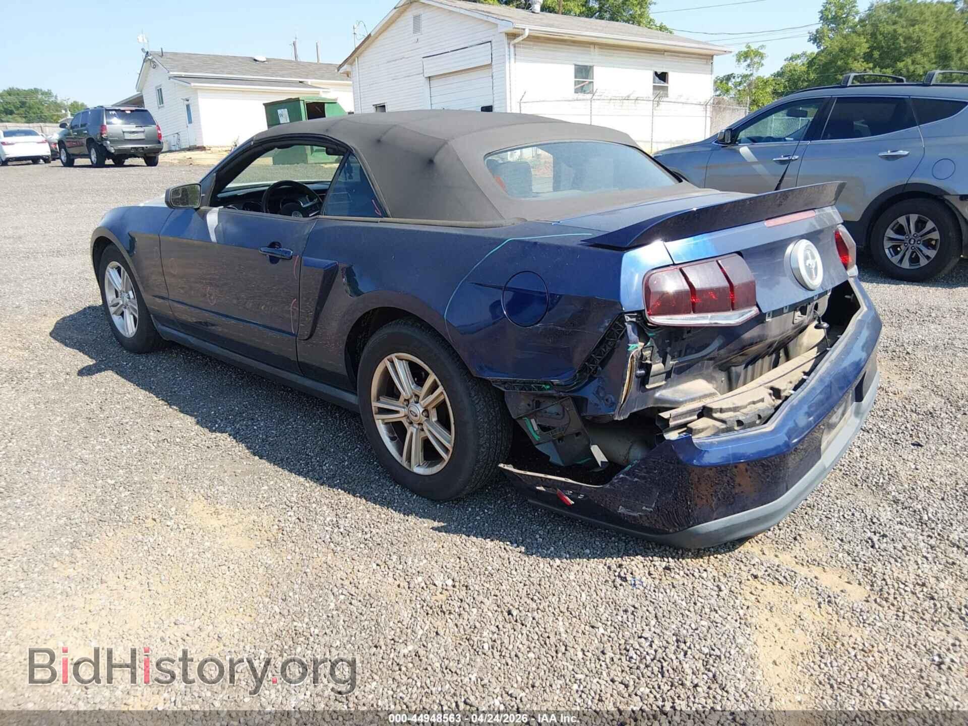 2012 FORD MUSTANG - VIN: 1ZVBP8EM6C5208127 - Фото 3