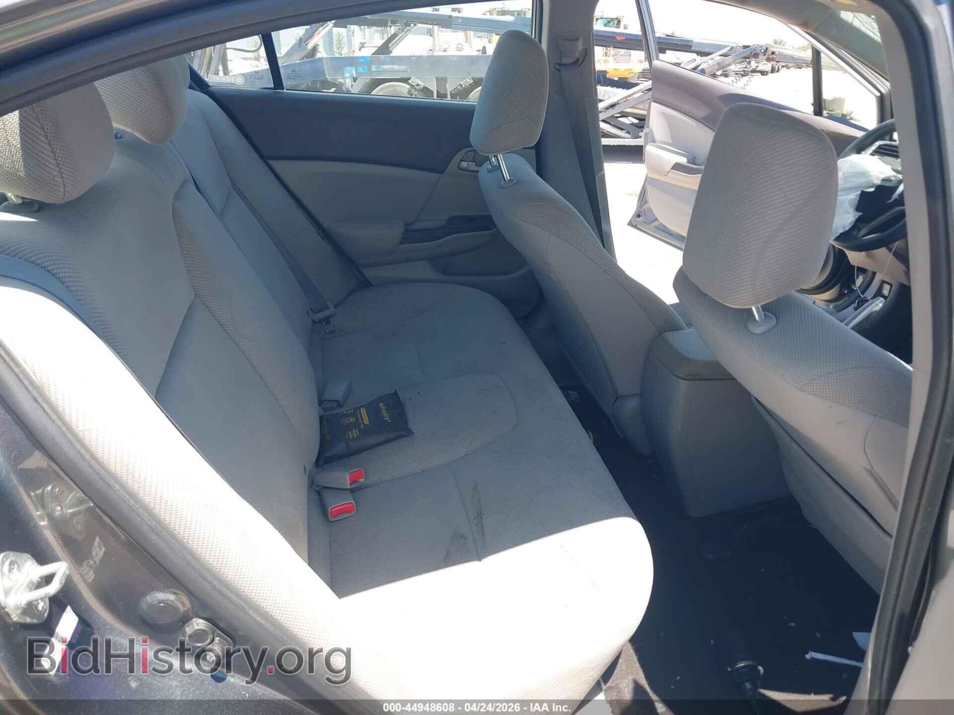 2012 HONDA CIVIC - VIN: 19XFB2F51CE010518 - Фото 8