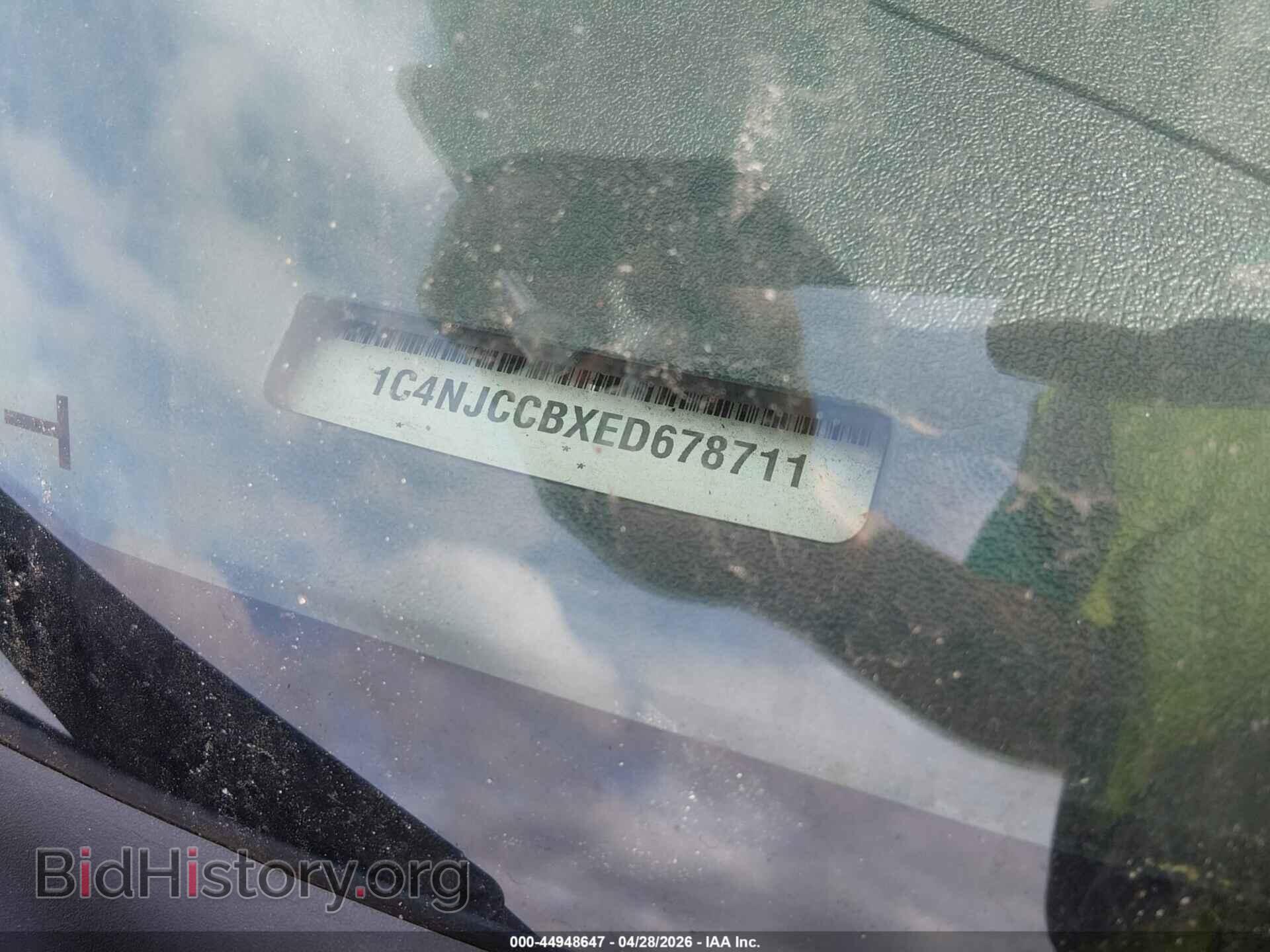 2014 JEEP COMPASS - VIN: 1C4NJCCBXED678711 - Фото 9