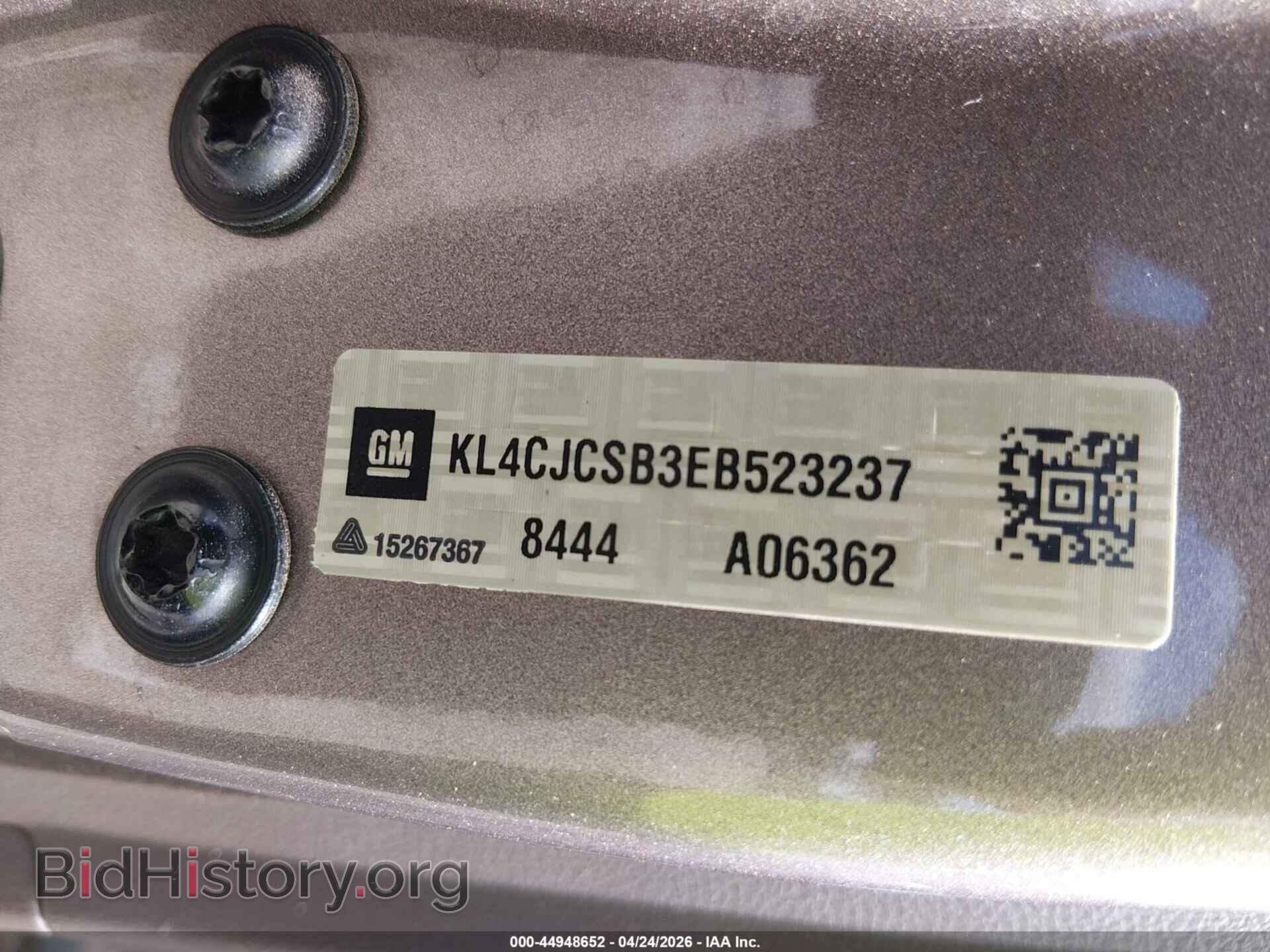 2014 BUICK ENCORE - VIN: KL4CJCSB3EB523237 - Фото 9
