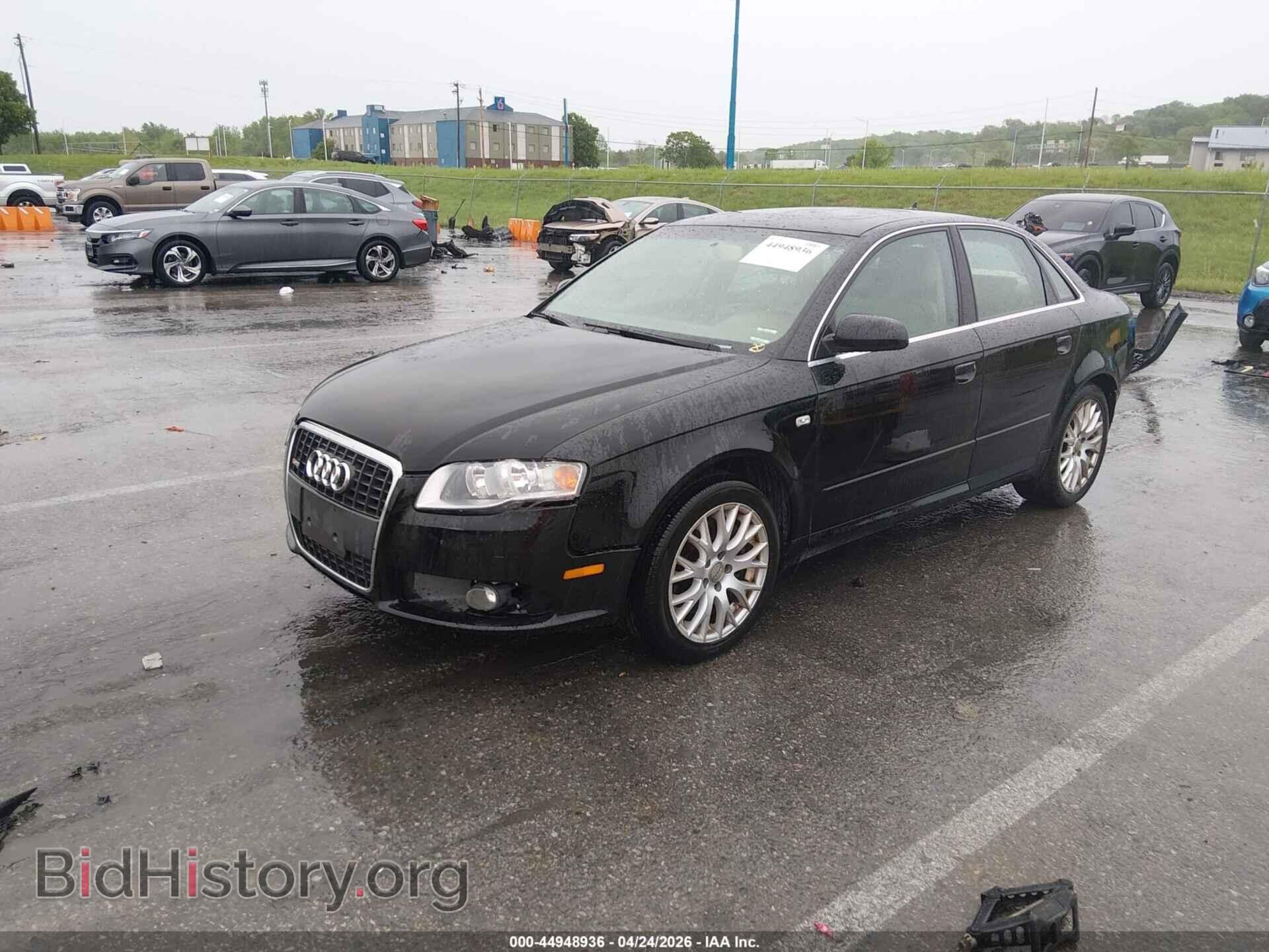 2008 AUDI A4 - VIN: WAUDF78EX8A168756 - Фото 2