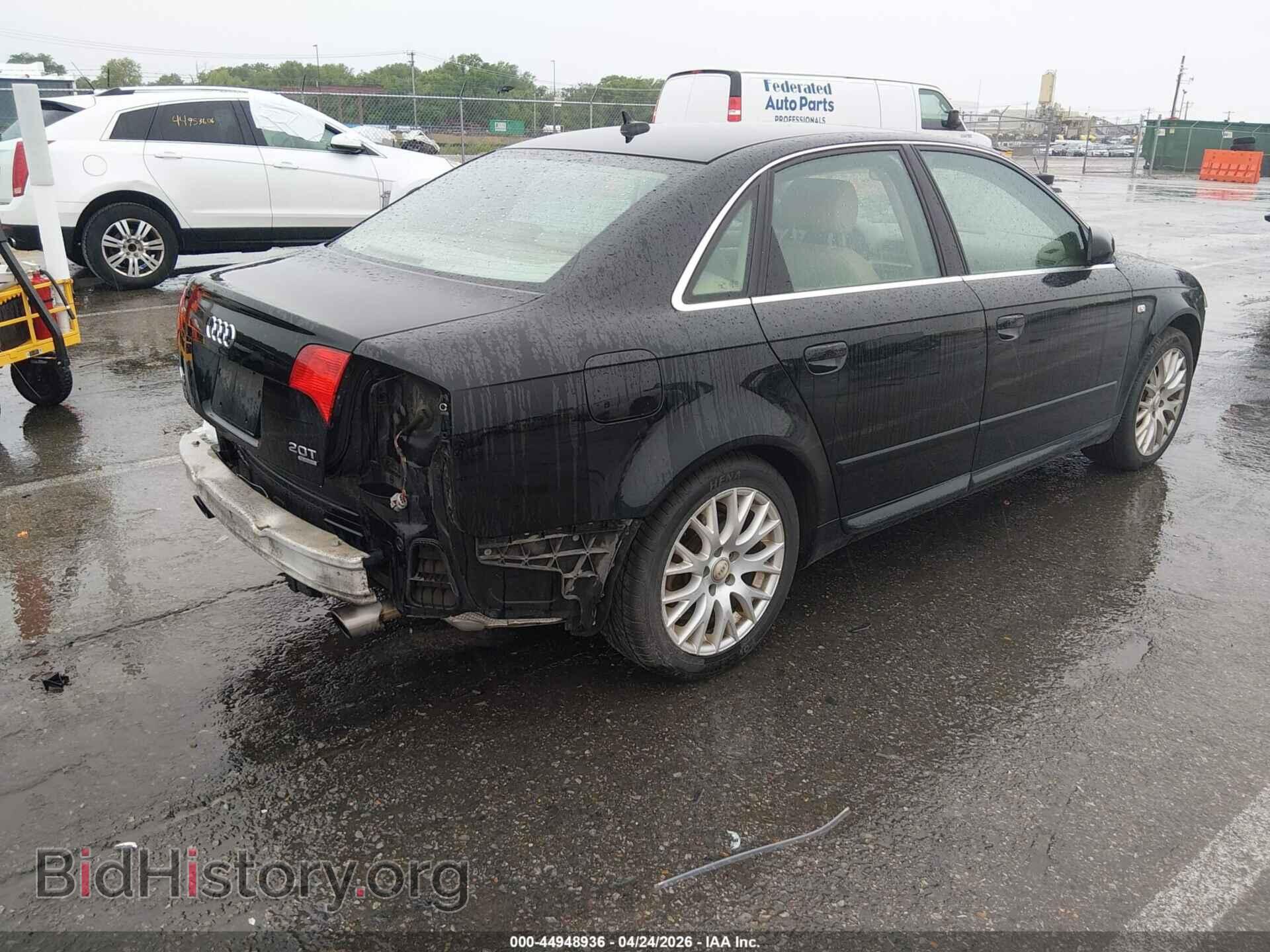 2008 AUDI A4 - VIN: WAUDF78EX8A168756 - Фото 4
