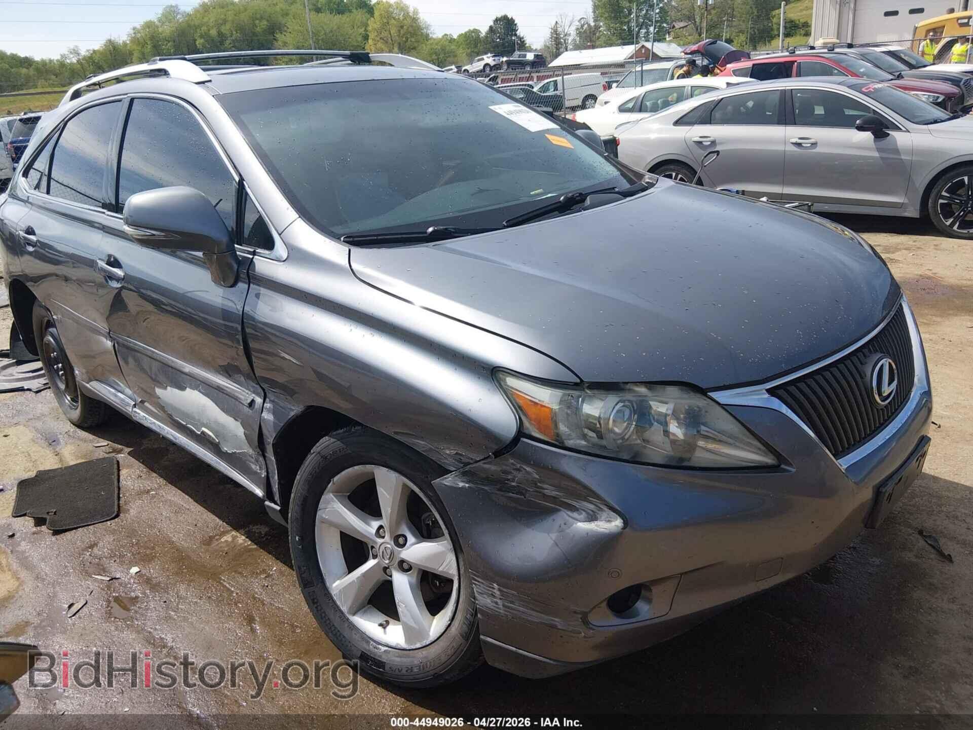 Photo 2T2BK1BA0CC124029 - LEXUS RX 350 2012