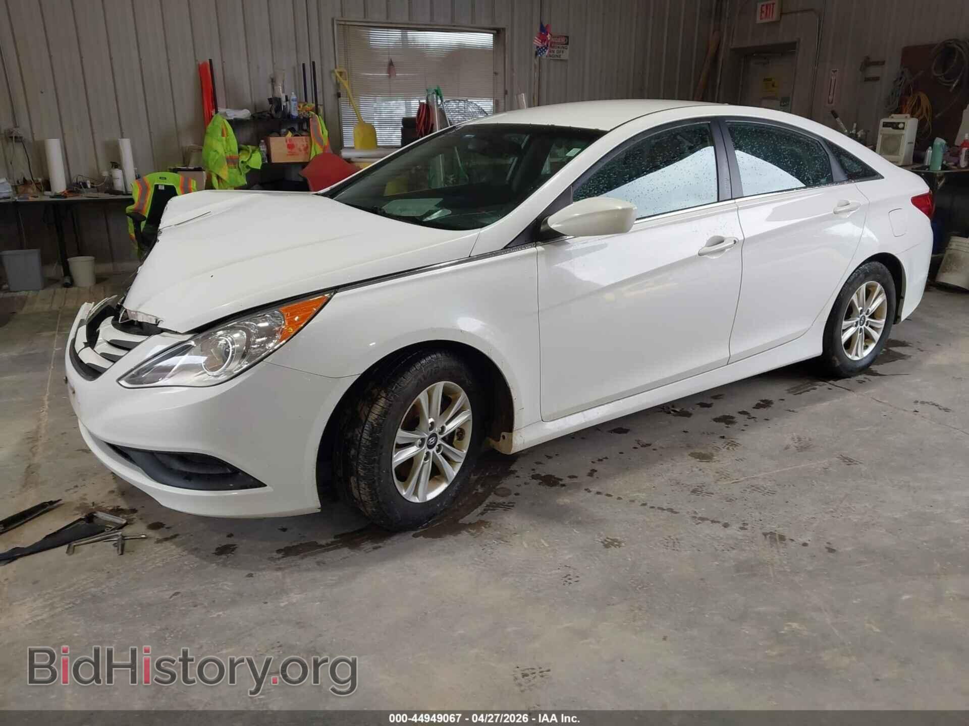2014 HYUNDAI SONATA - VIN: 5NPEB4AC0EH844193 - Фото 2