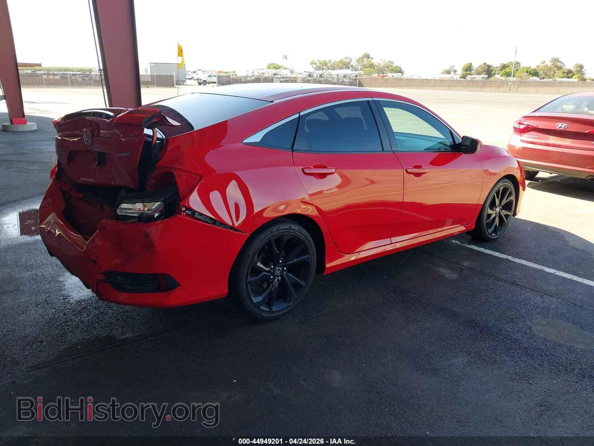 2019 HONDA CIVIC - VIN: 2HGFC2F85KH578217 - Фото 4