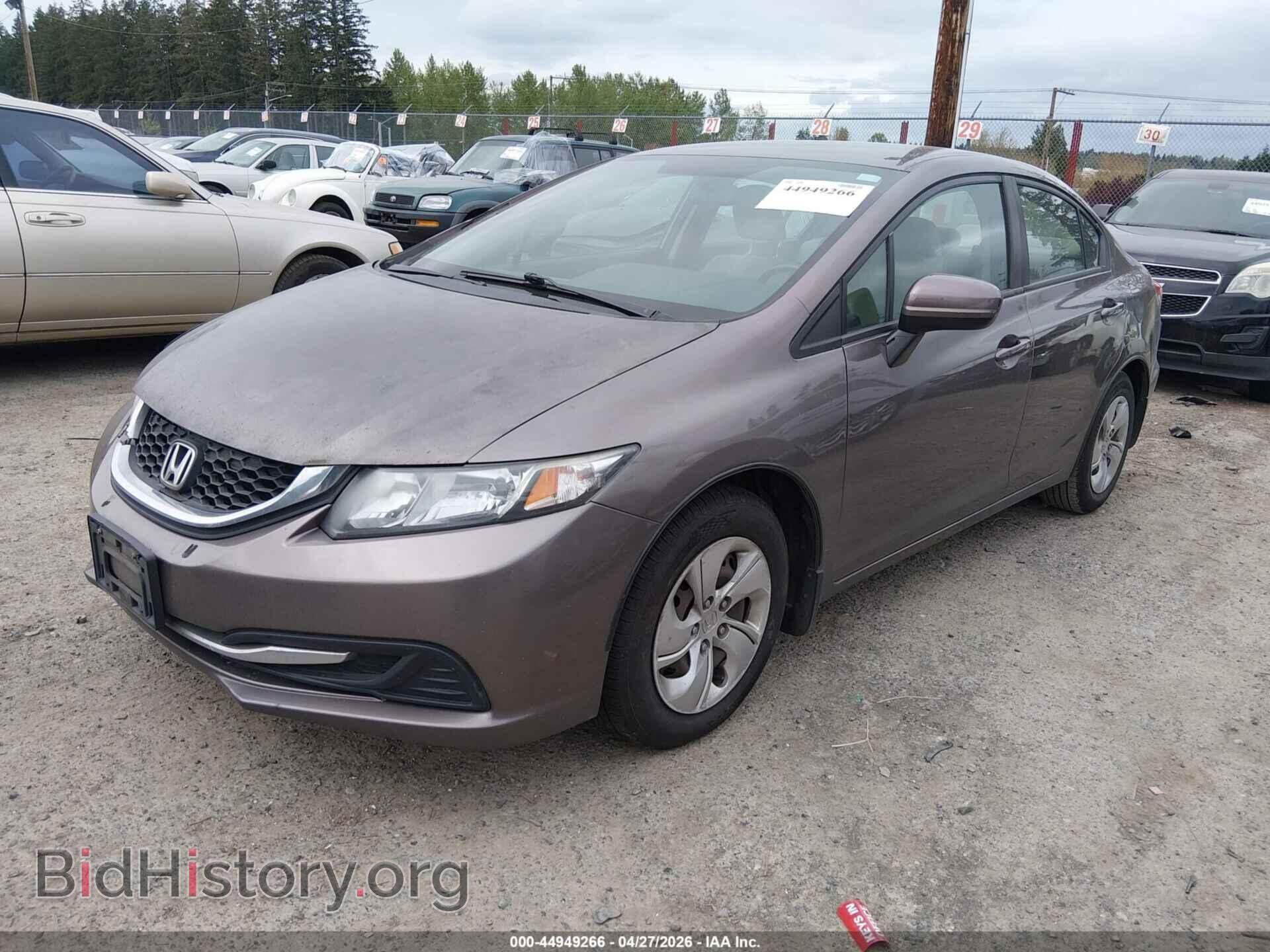 2014 HONDA CIVIC - VIN: 19XFB2F5XEE271813 - Фото 2