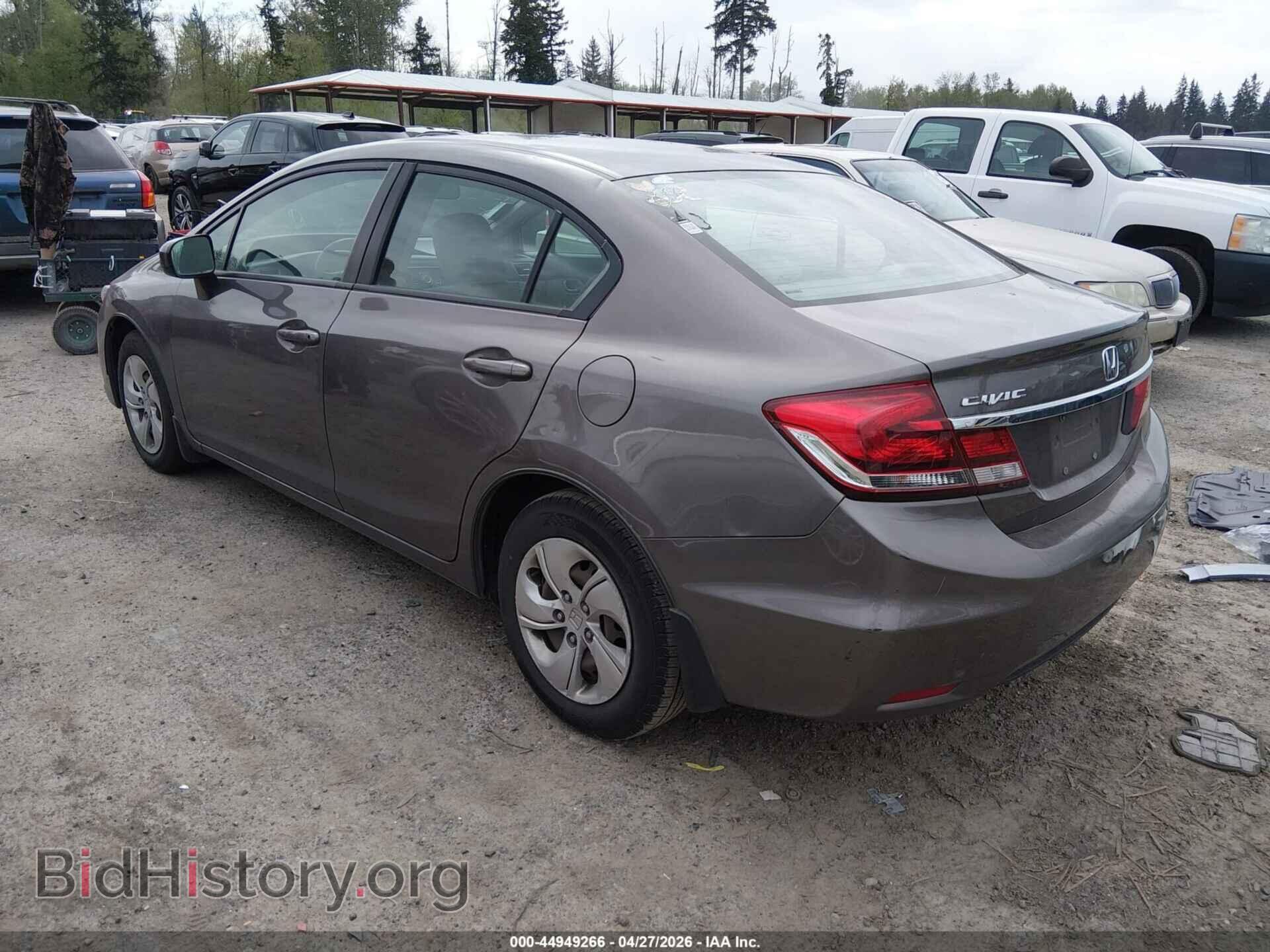 2014 HONDA CIVIC - VIN: 19XFB2F5XEE271813 - Фото 3