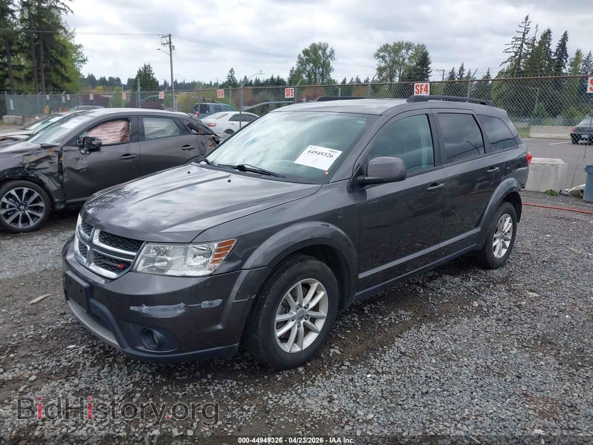 2015 DODGE JOURNEY - VIN: 3C4PDDBGXFT557935 - Фото 2