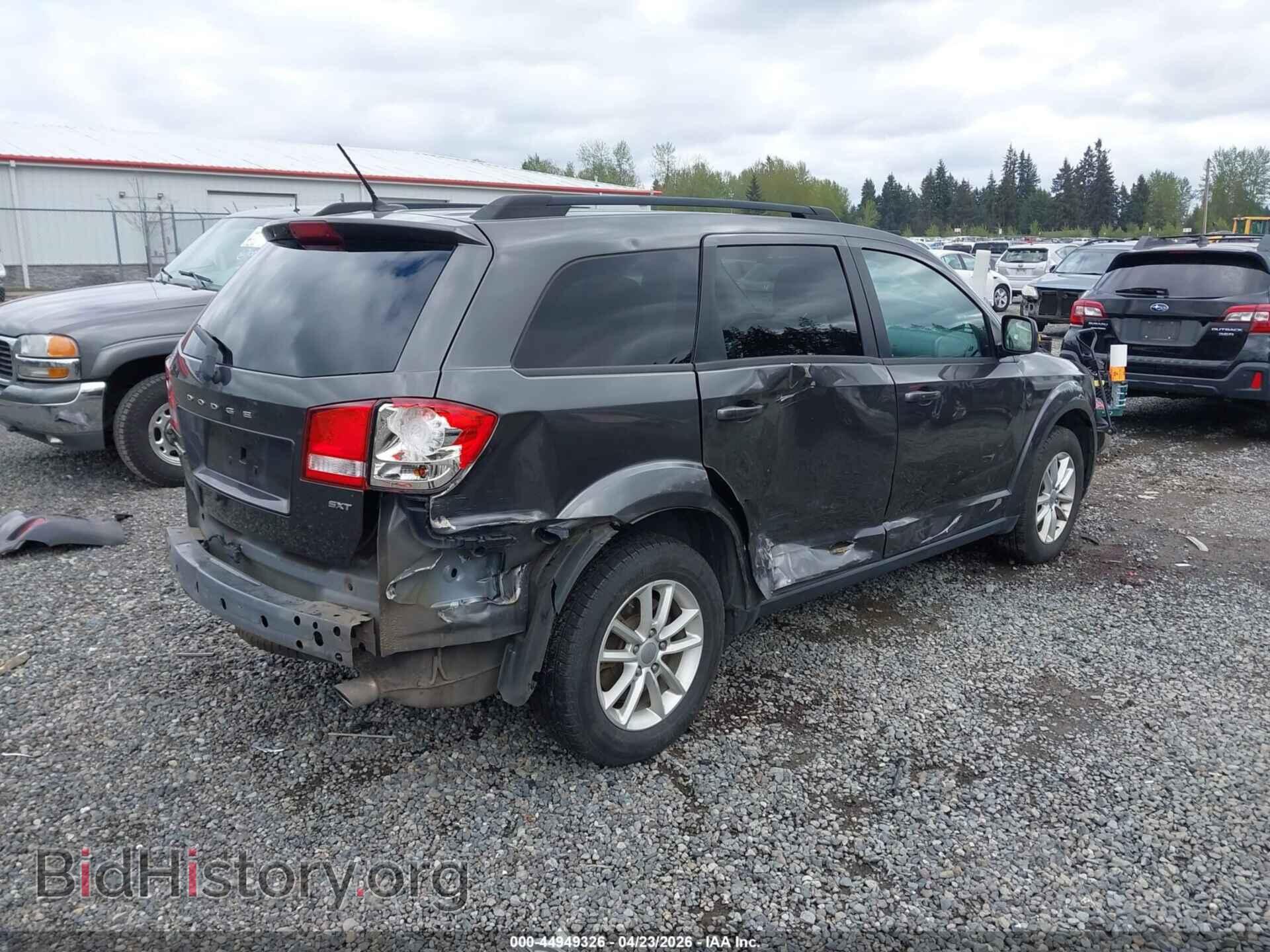 2015 DODGE JOURNEY - VIN: 3C4PDDBGXFT557935 - Фото 4