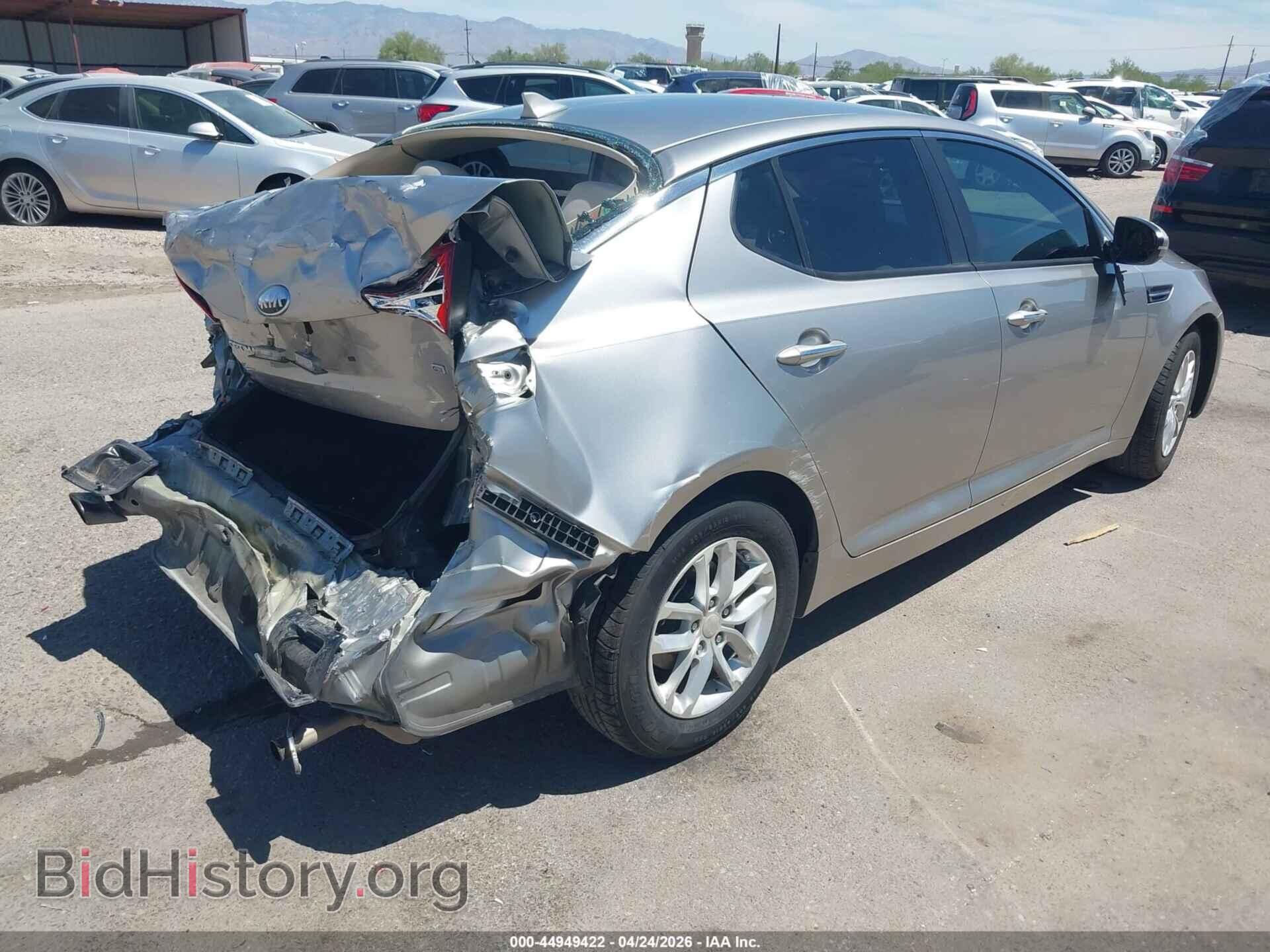 2013 KIA OPTIMA - VIN: KNAGM4A75D5384496 - Фото 4